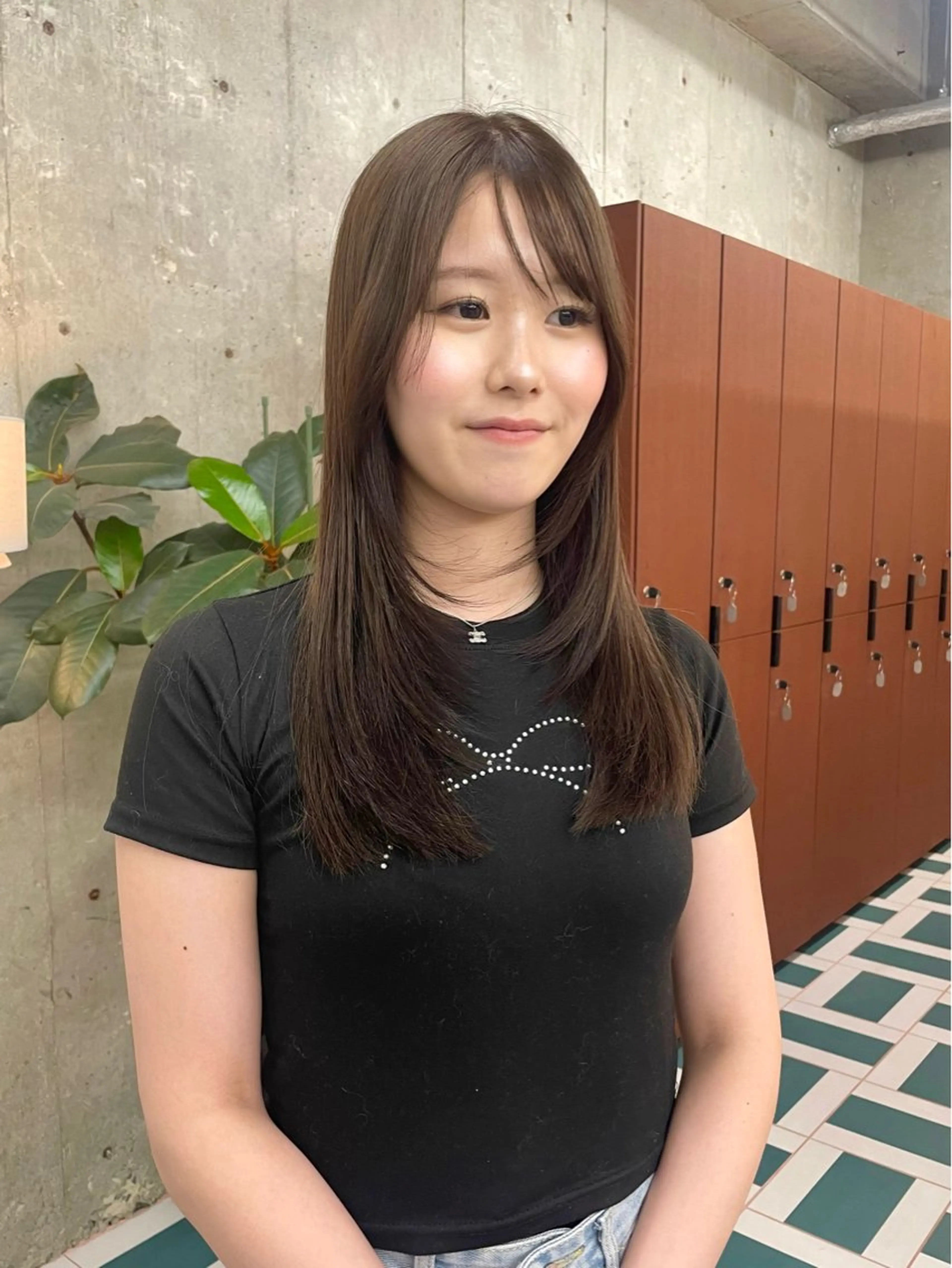 ロング カラー カット ヘアカラー 伊藤 凜のヘアスタイル