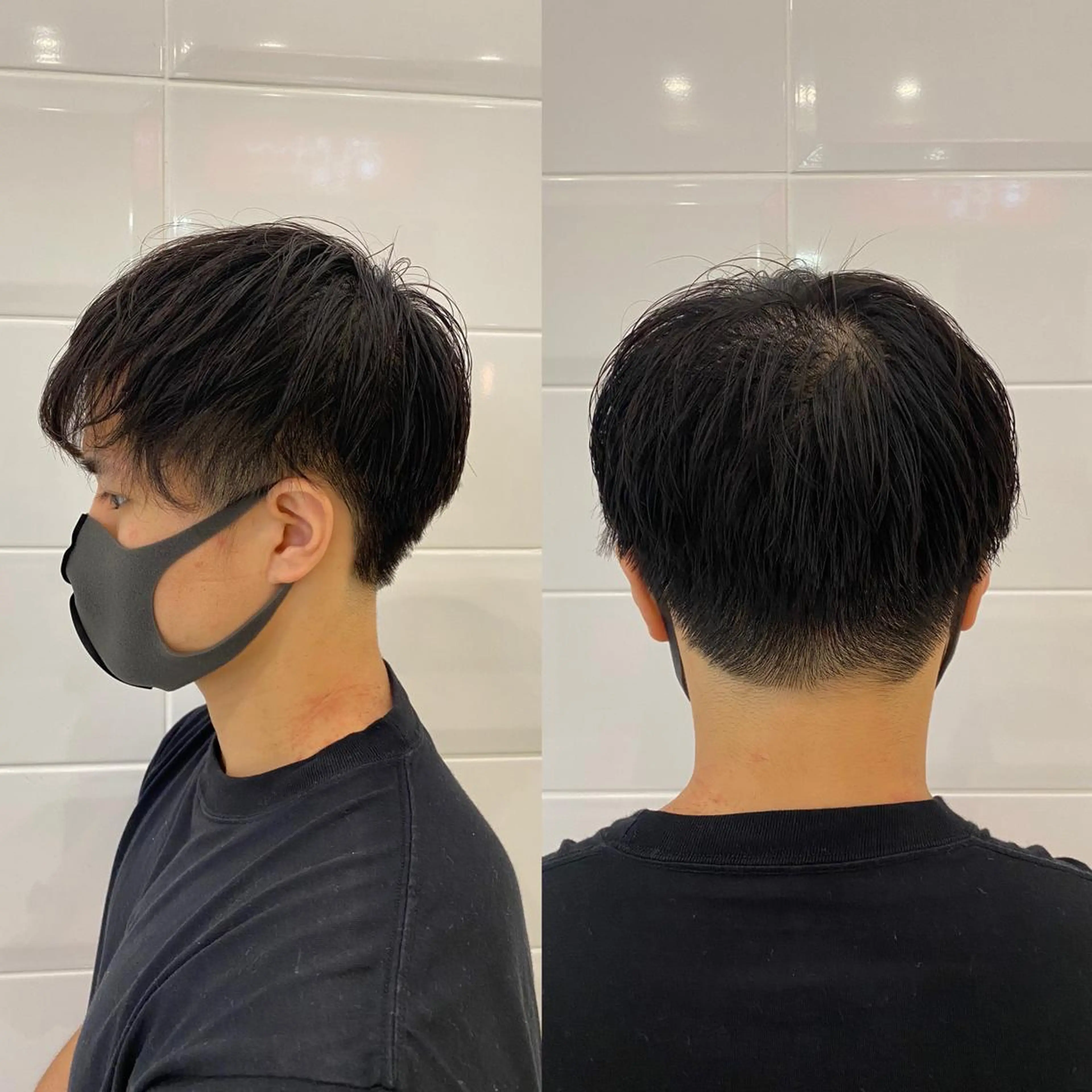 メンズ マッシュ ツーブロック 刈り上げ 竹内 美貴のヘアスタイル