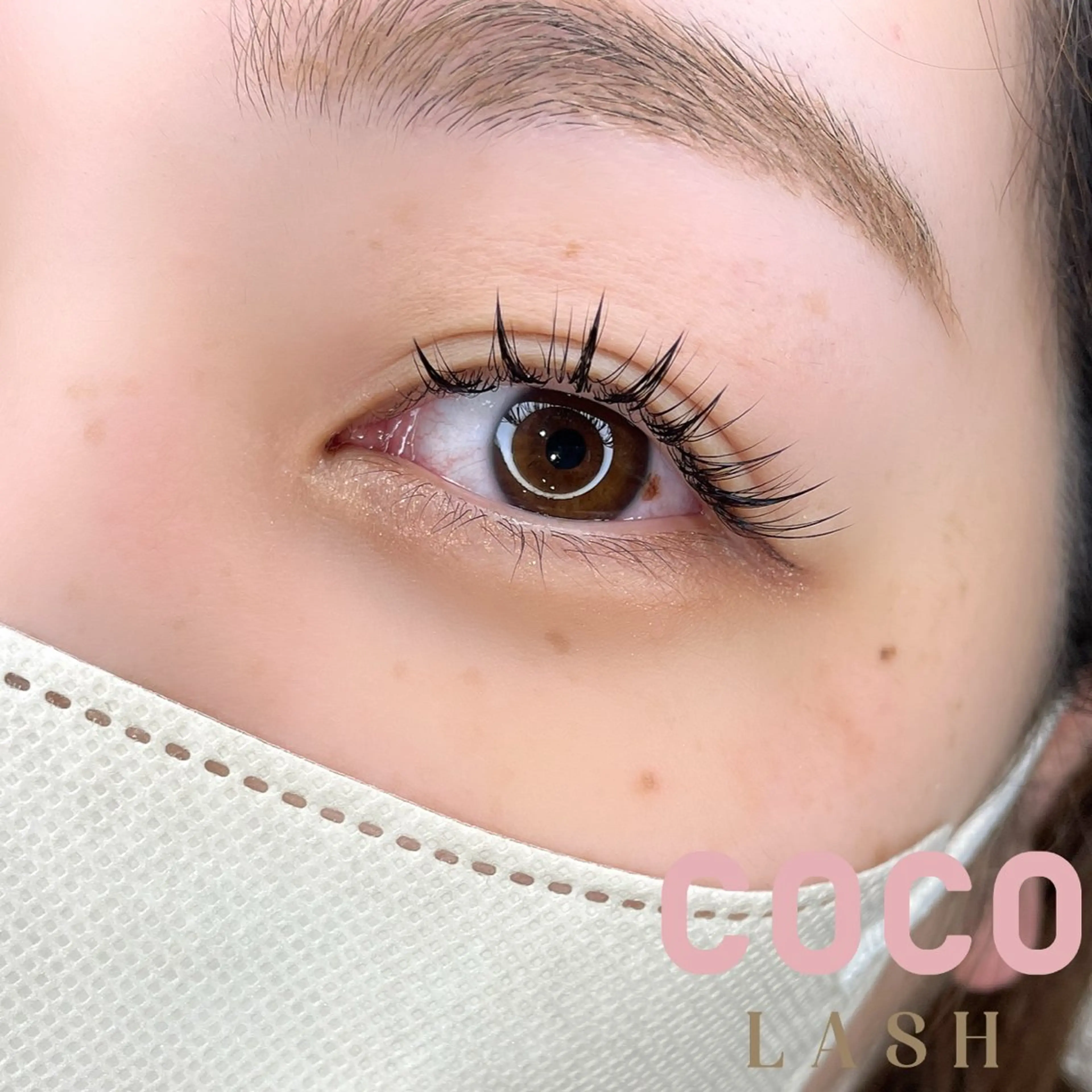 3DLash180本(60束)×LED♡の写真