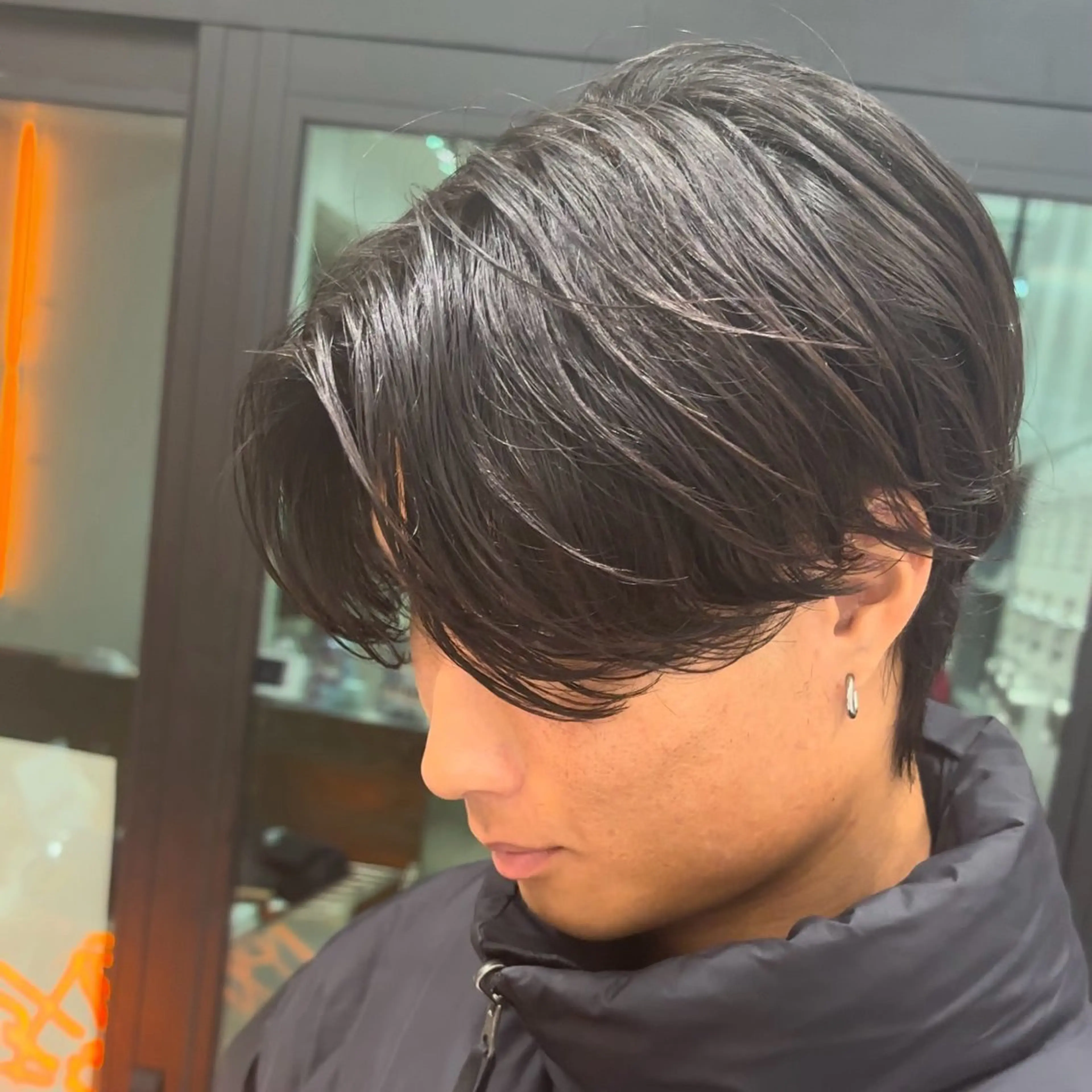 パーマ メンズ カット パーマ トリートメント 当日予約⭕️ fifth渋谷太田のヘアスタイル