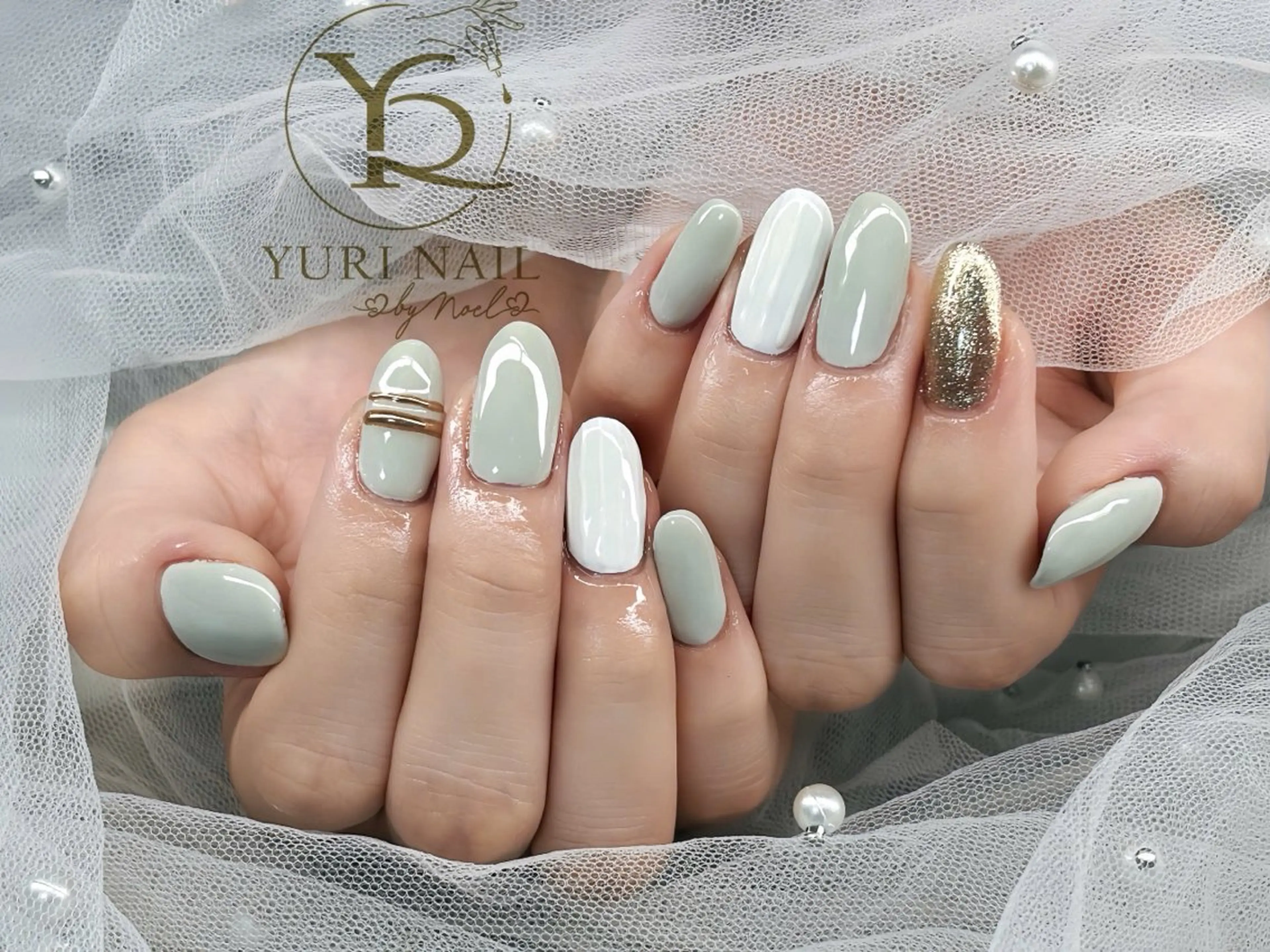 ネイル チークネイル フットネイル グラデーション 韓国ネイル 持ち込み ハンドネイル フットネイル ハンドケア YURI Nail Narita所属・YURI Nail NARITAのネイルデザイン