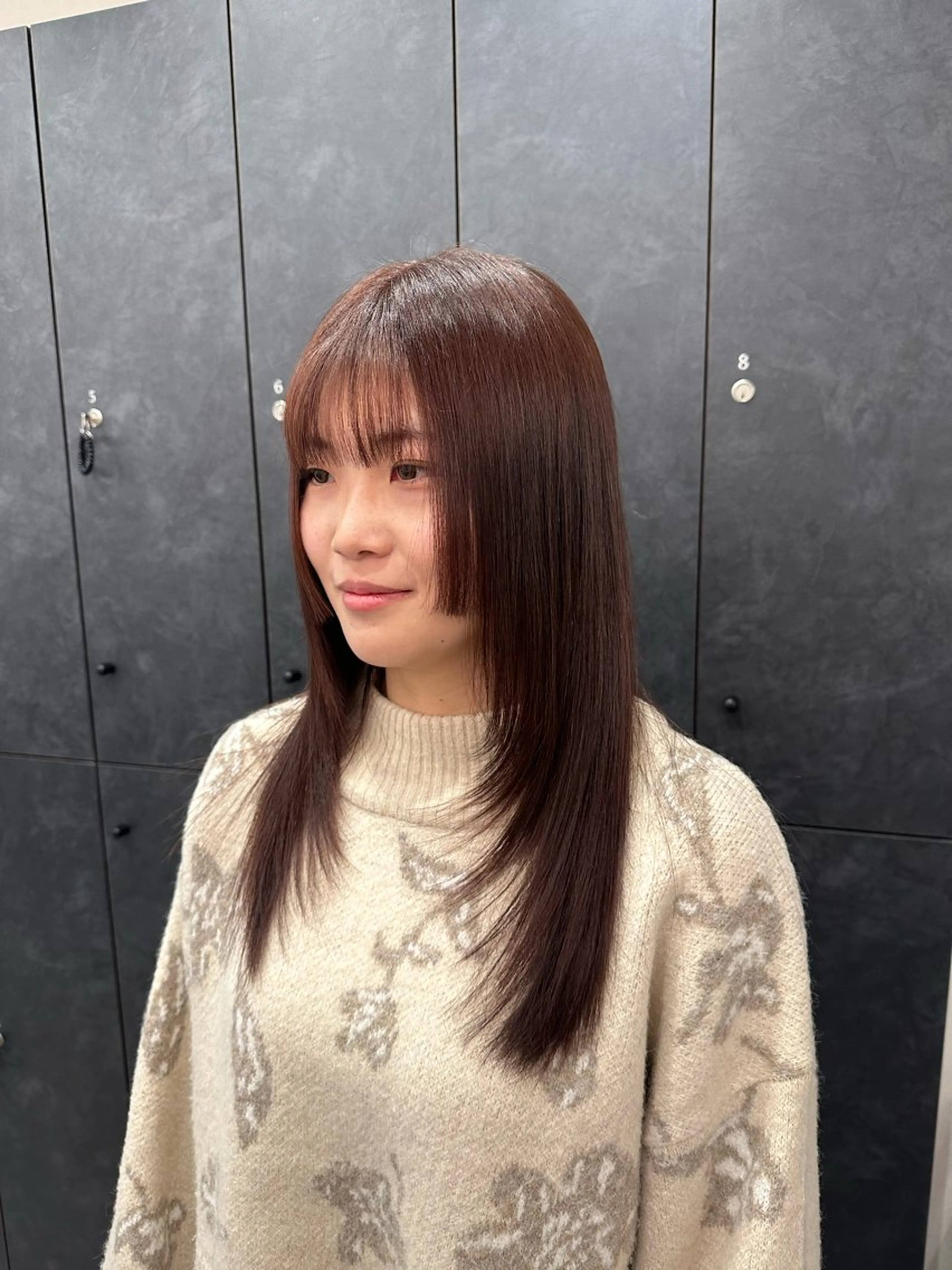 ロング カラー 銀座 / シマムラミホのヘアスタイル