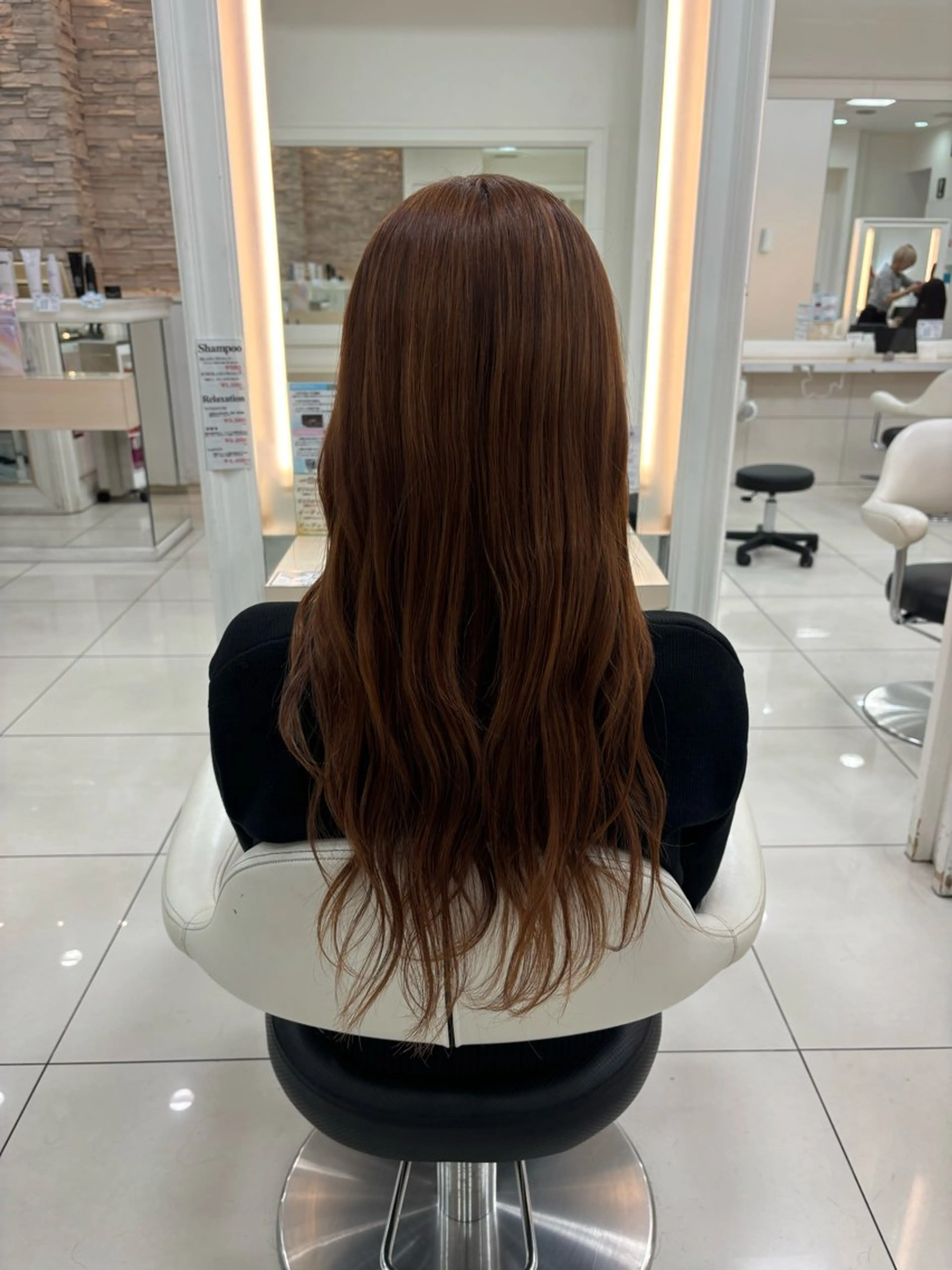 ロング カラー ヘアカラー 🫧Ash 小岩店 ハセベ🫧のヘアスタイル