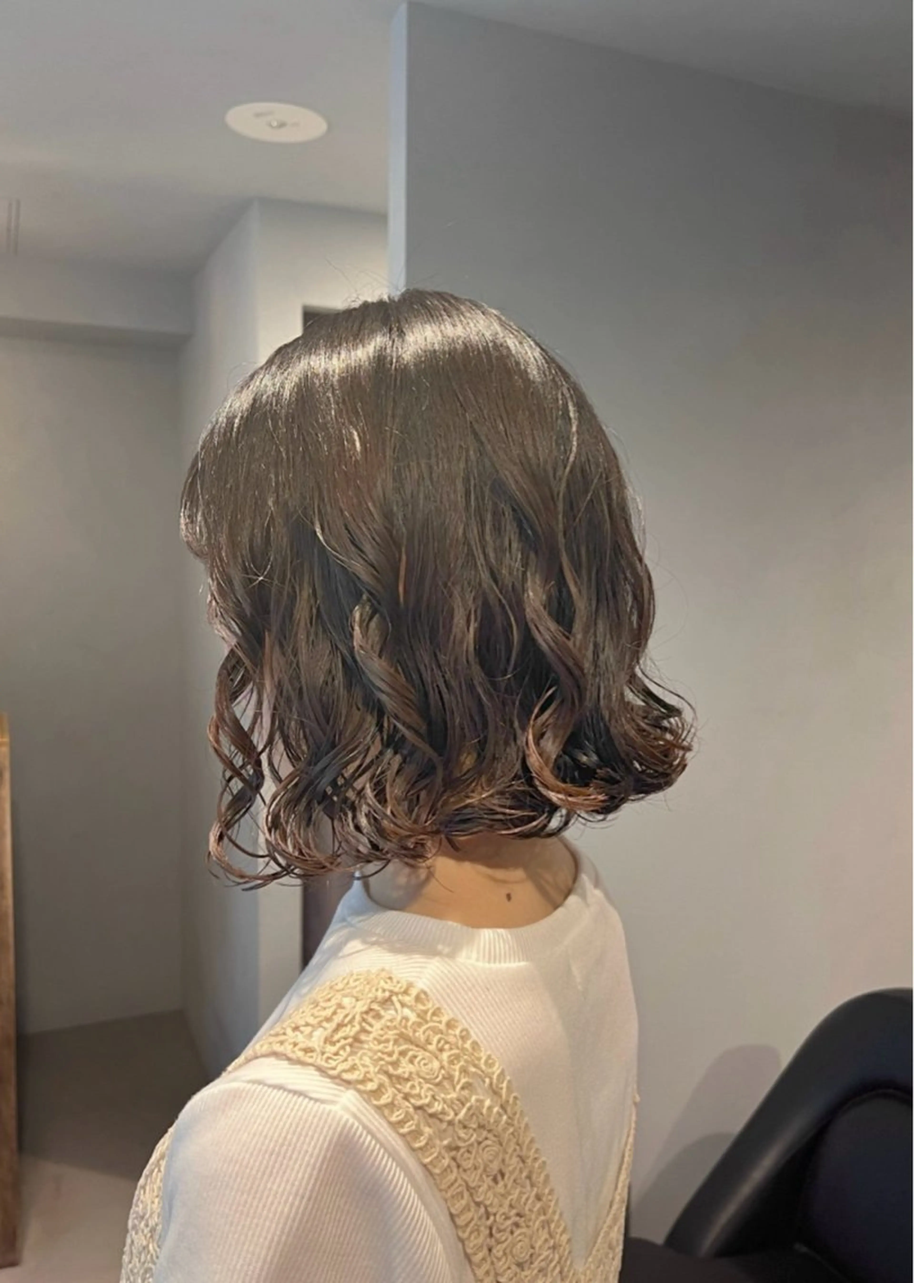 ショート ボブ カット パーマ トリートメント デジタルパーマ /神野楓のヘアスタイル