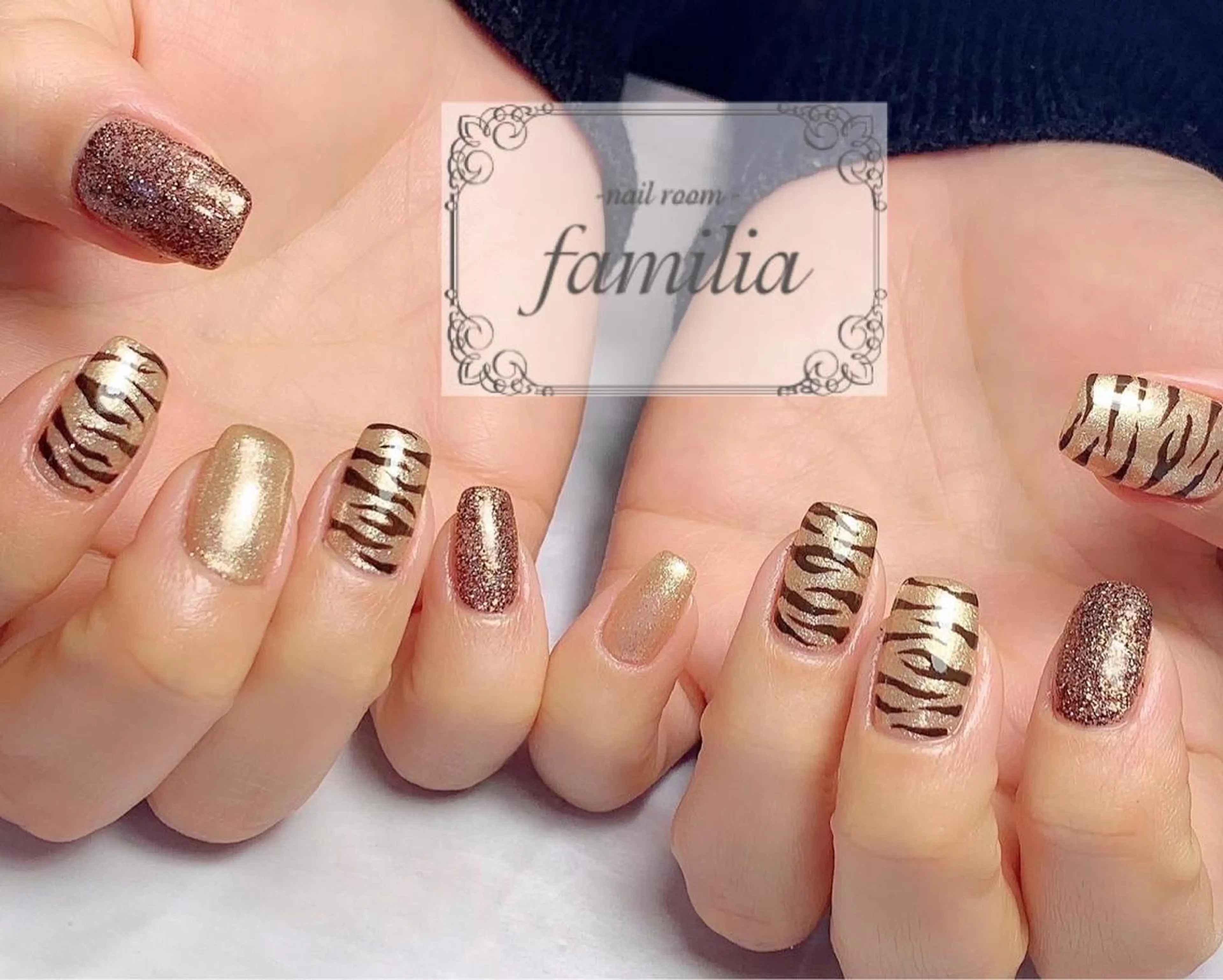 ネイル ハンドネイル -nailroom- familiaのネイルデザイン
