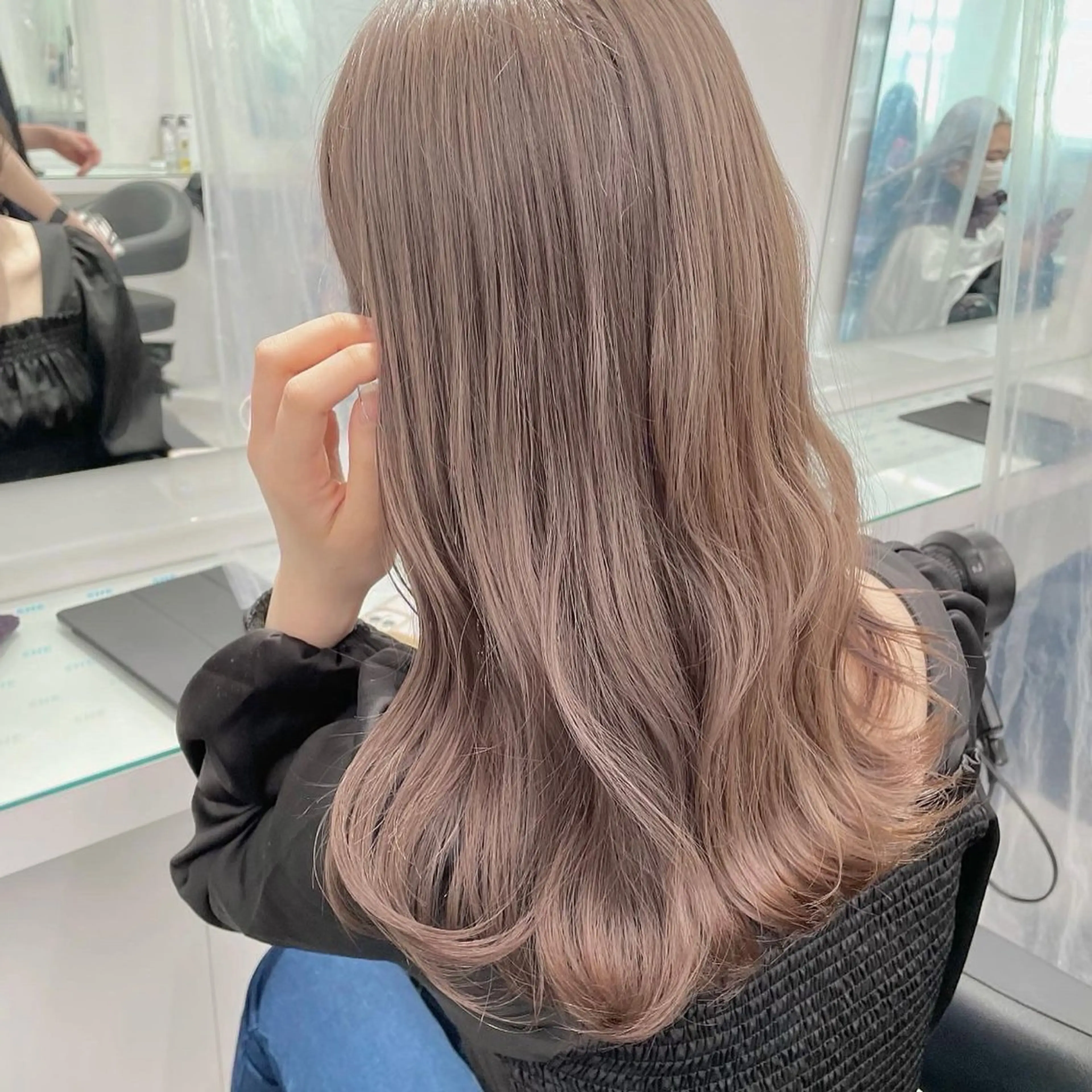 ロング カラー 🫧‪モテ髪の達人 🫧‪ハルカ💞のヘアスタイル