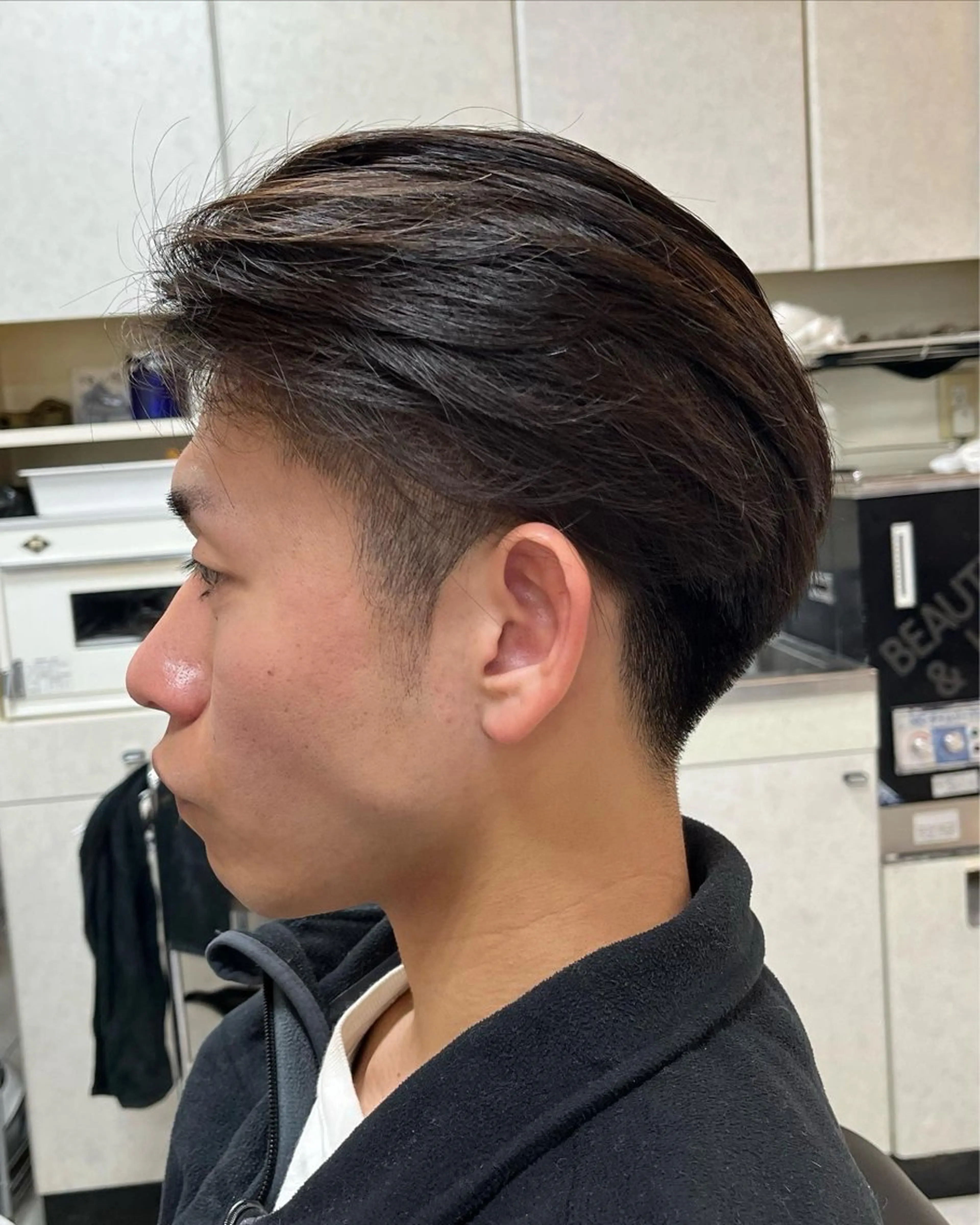 ミディアム メンズ COIFFURE DOUX(コアフィールドゥ)所属・✂︎men's hair✂︎立石亮のヘアスタイル