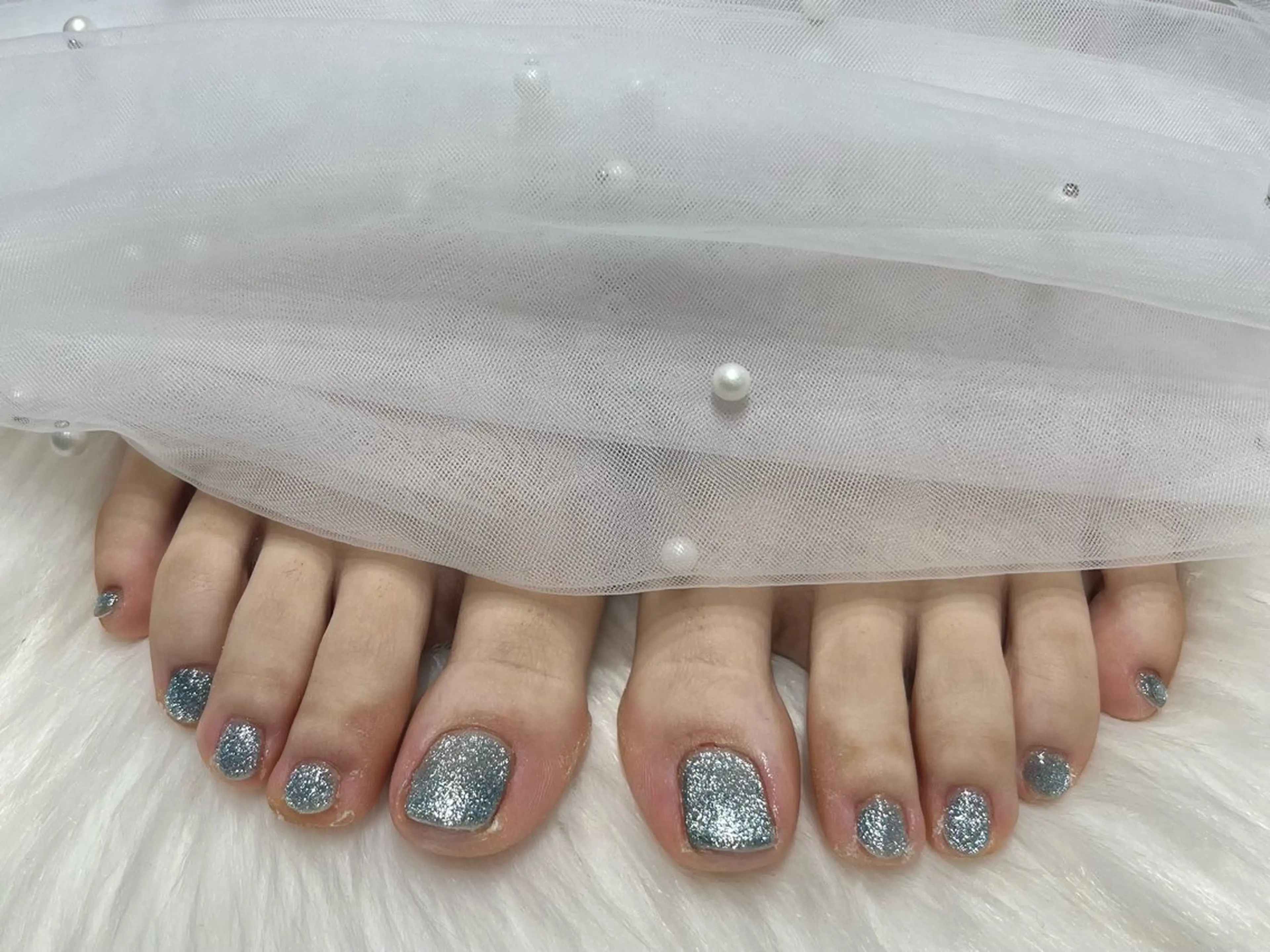 ネイル フラッシュネイル フラッシュマグ キラキラネイル マグネットネイル Viel💅 〜noa〜のネイルデザイン