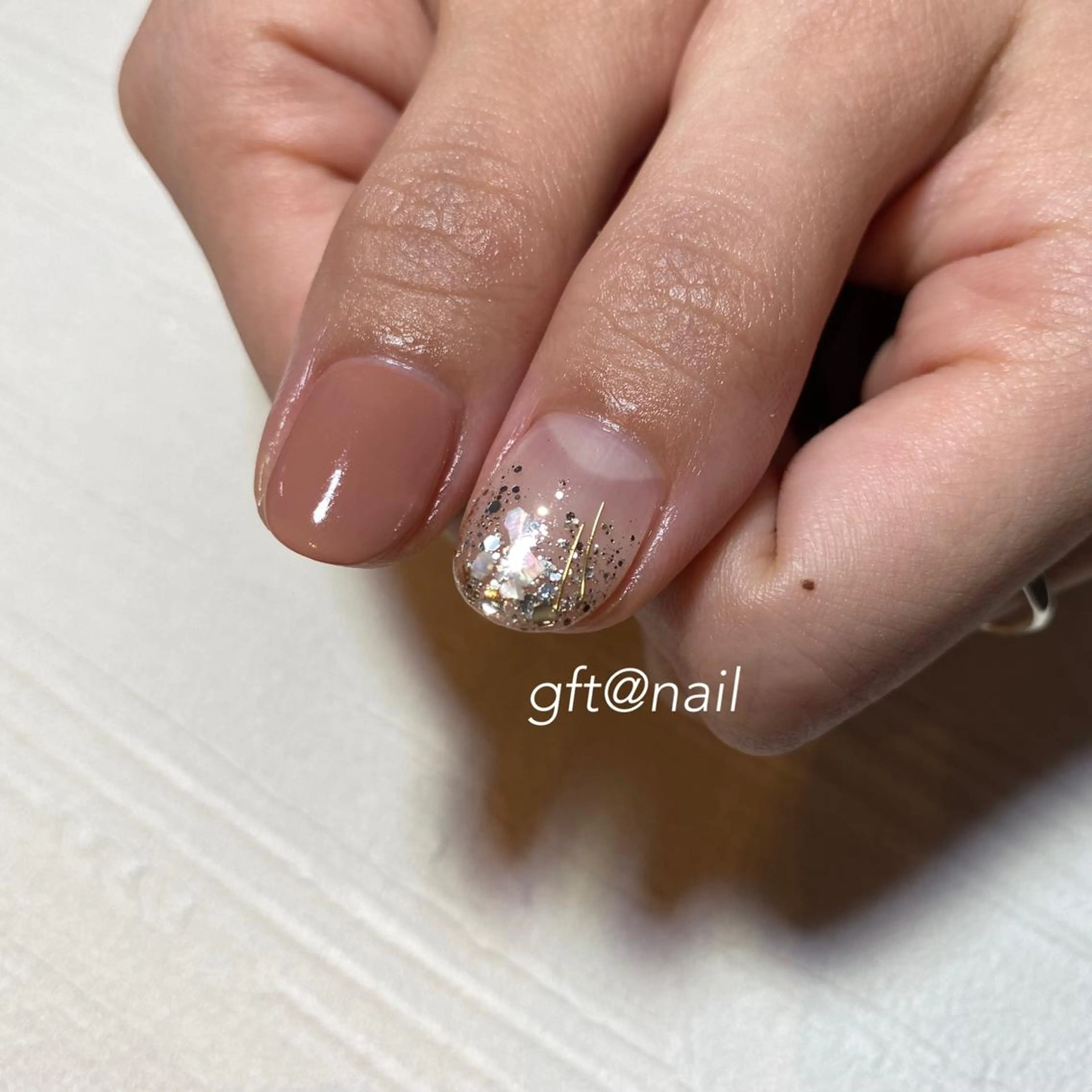 ネイル クリアネイル 氷ネイル・うるうるネイル etorca nailのネイルデザイン