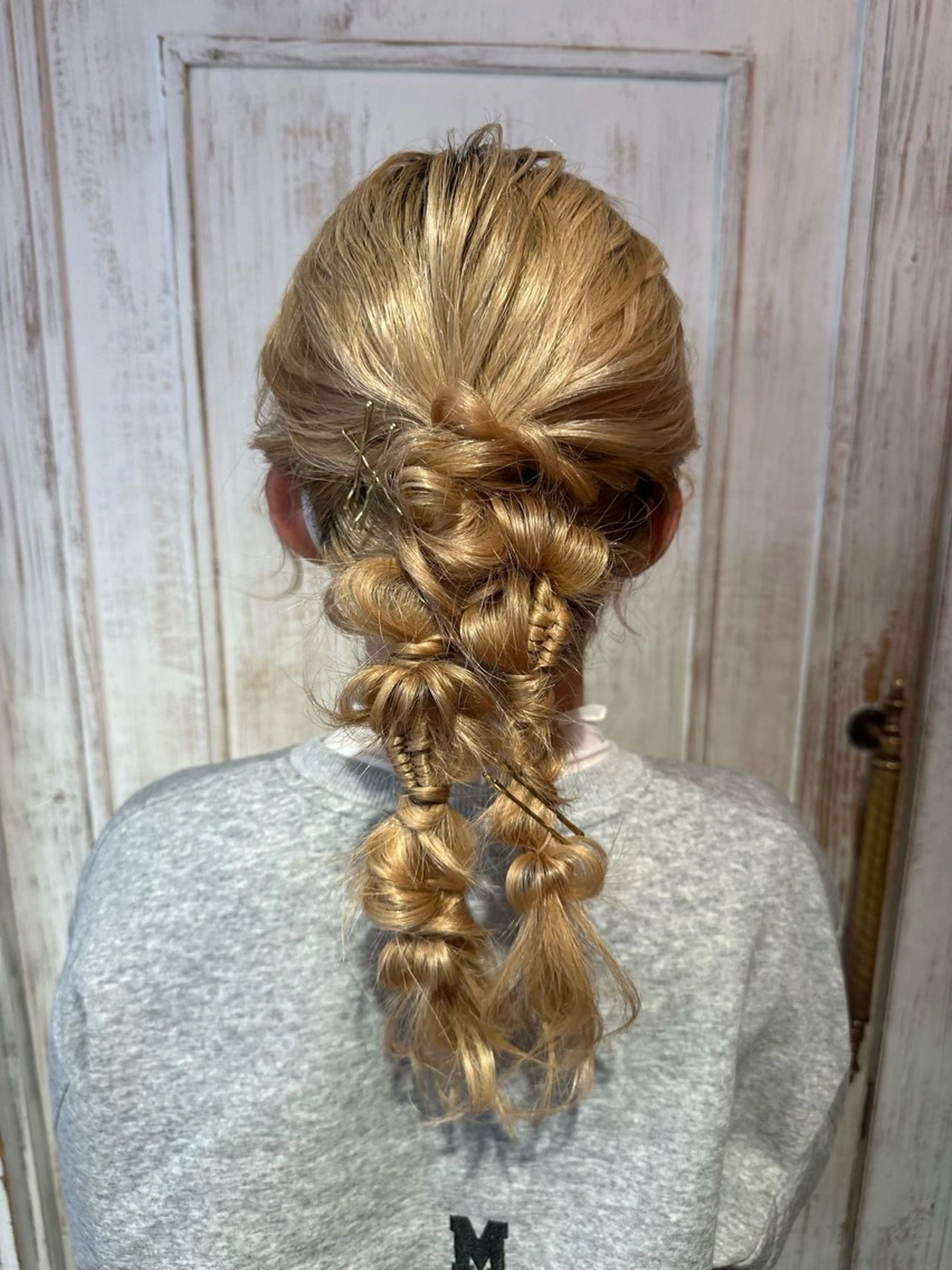 ヘアアレンジ ヘアセット 艶髪/ブリーチなし Wカラー🌺yuiのヘアスタイル