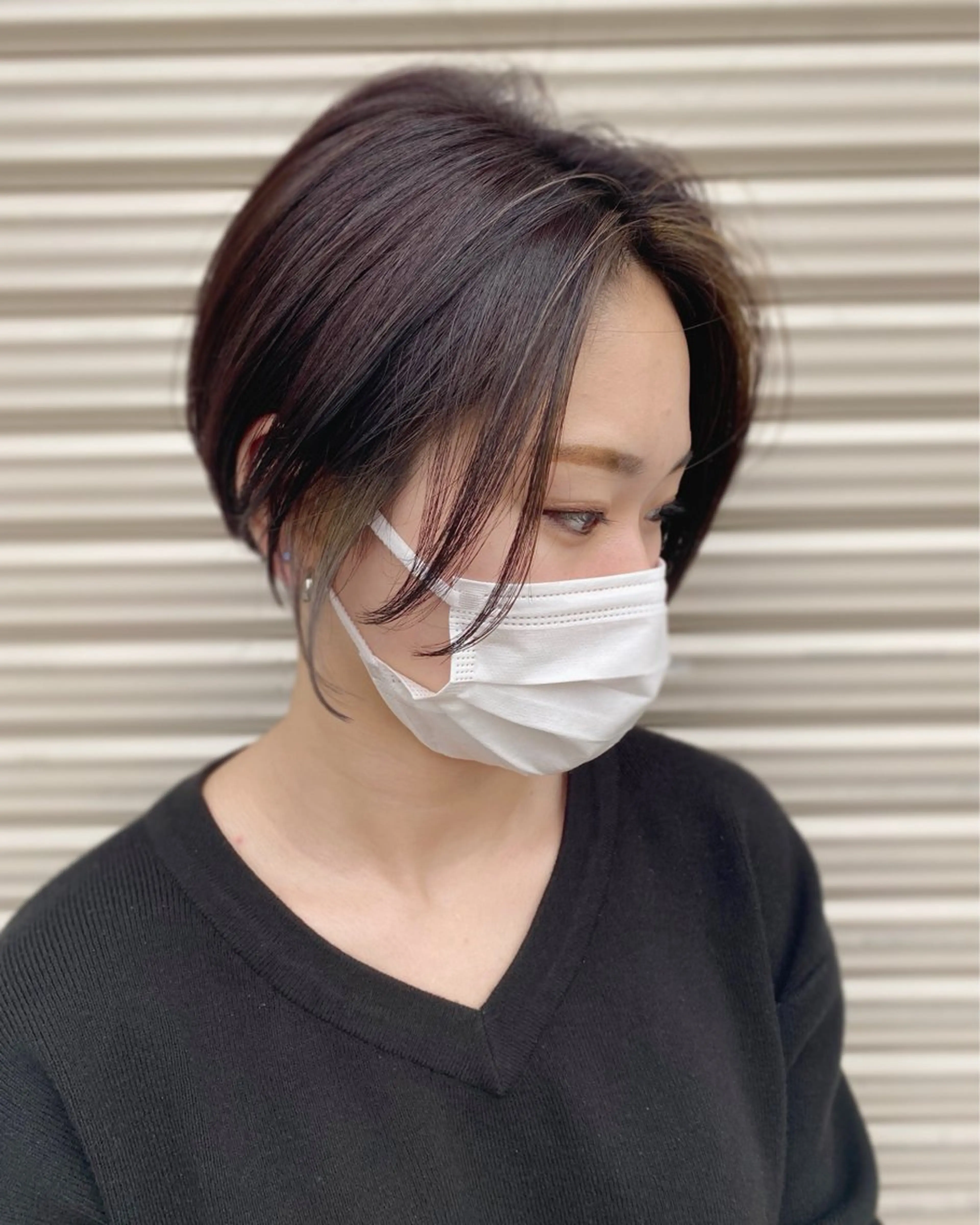 ショート カラー ブリーチ ケアブリーチ ダブルカラー ハイライトカラー イルミナカラー S. RYUTAのヘアスタイル