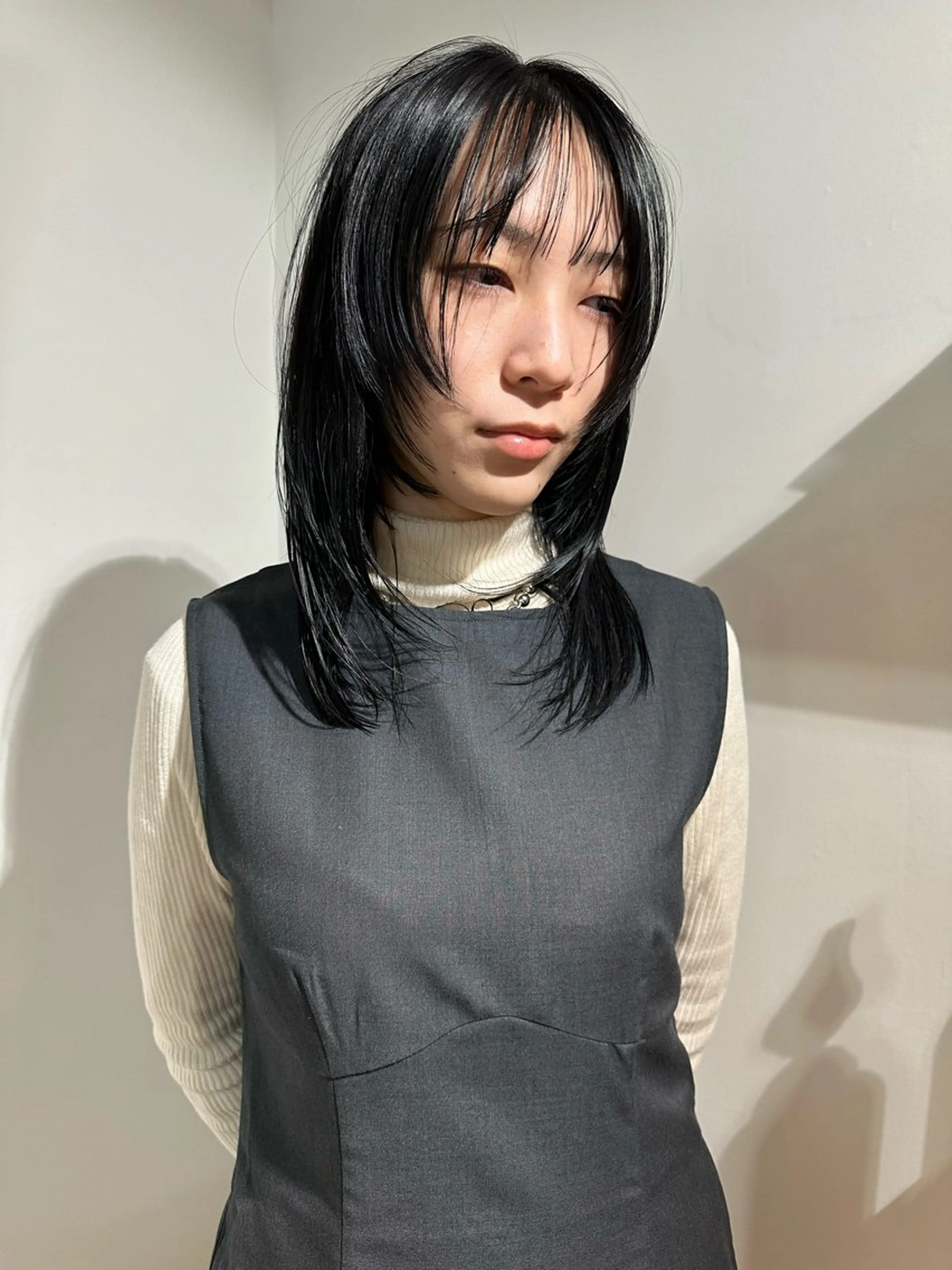 ミディアム カラー ケアブリーチ💘 rino🪷高円寺のヘアスタイル
