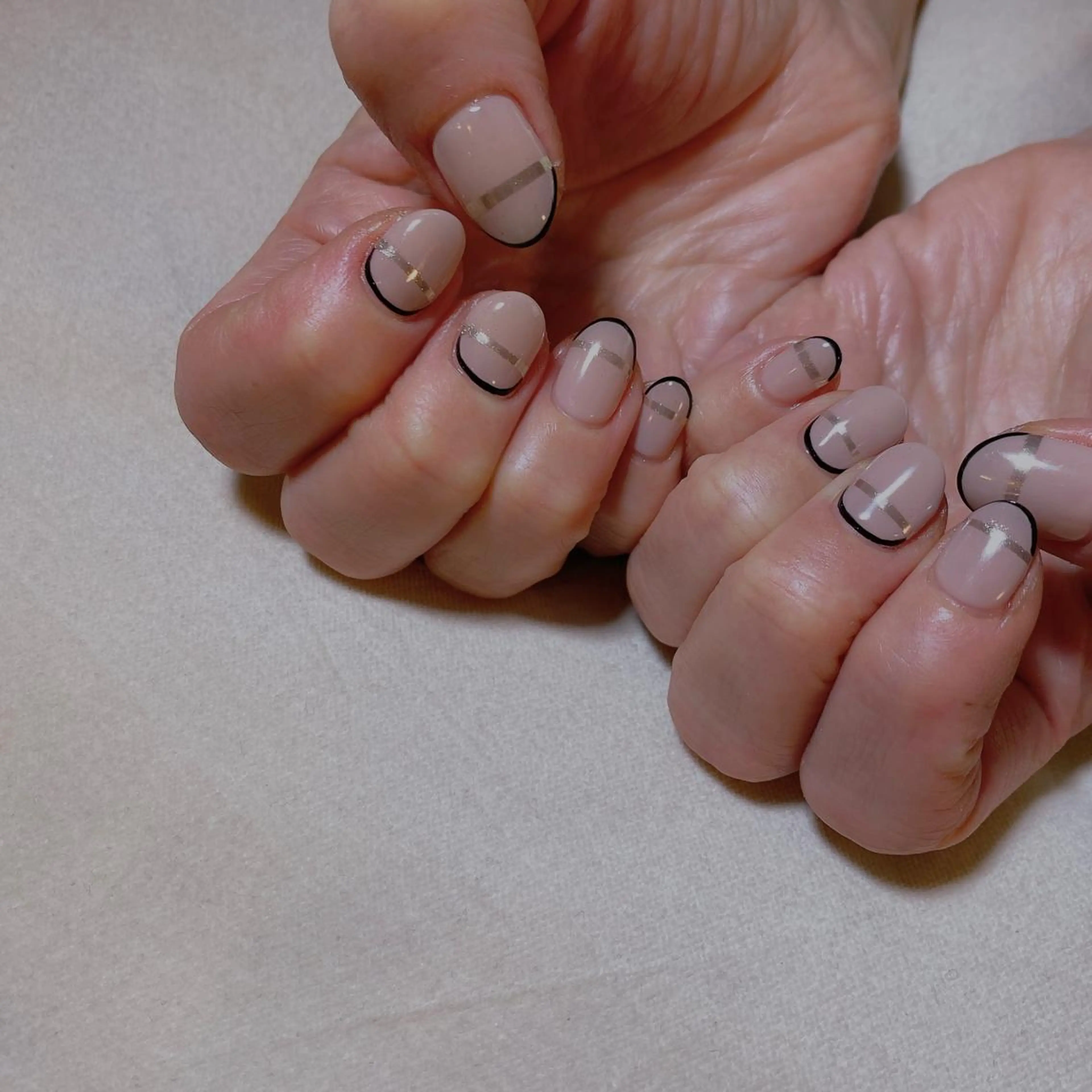 ネイル ミラーネイル ハンドネイル Nail Room Bellisのネイルデザイン