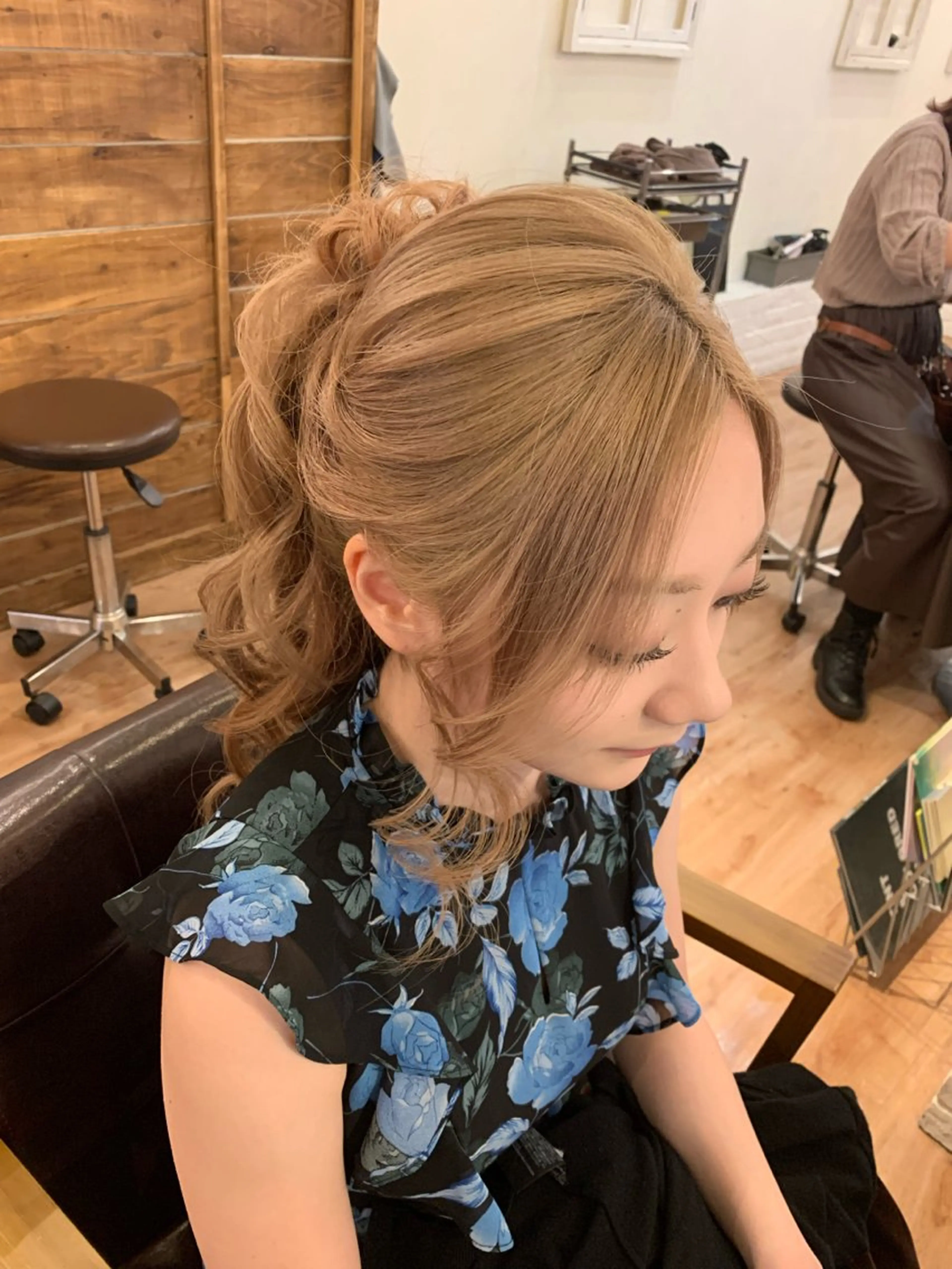 ロング ヘアセット LITTLE _KATOのヘアスタイル