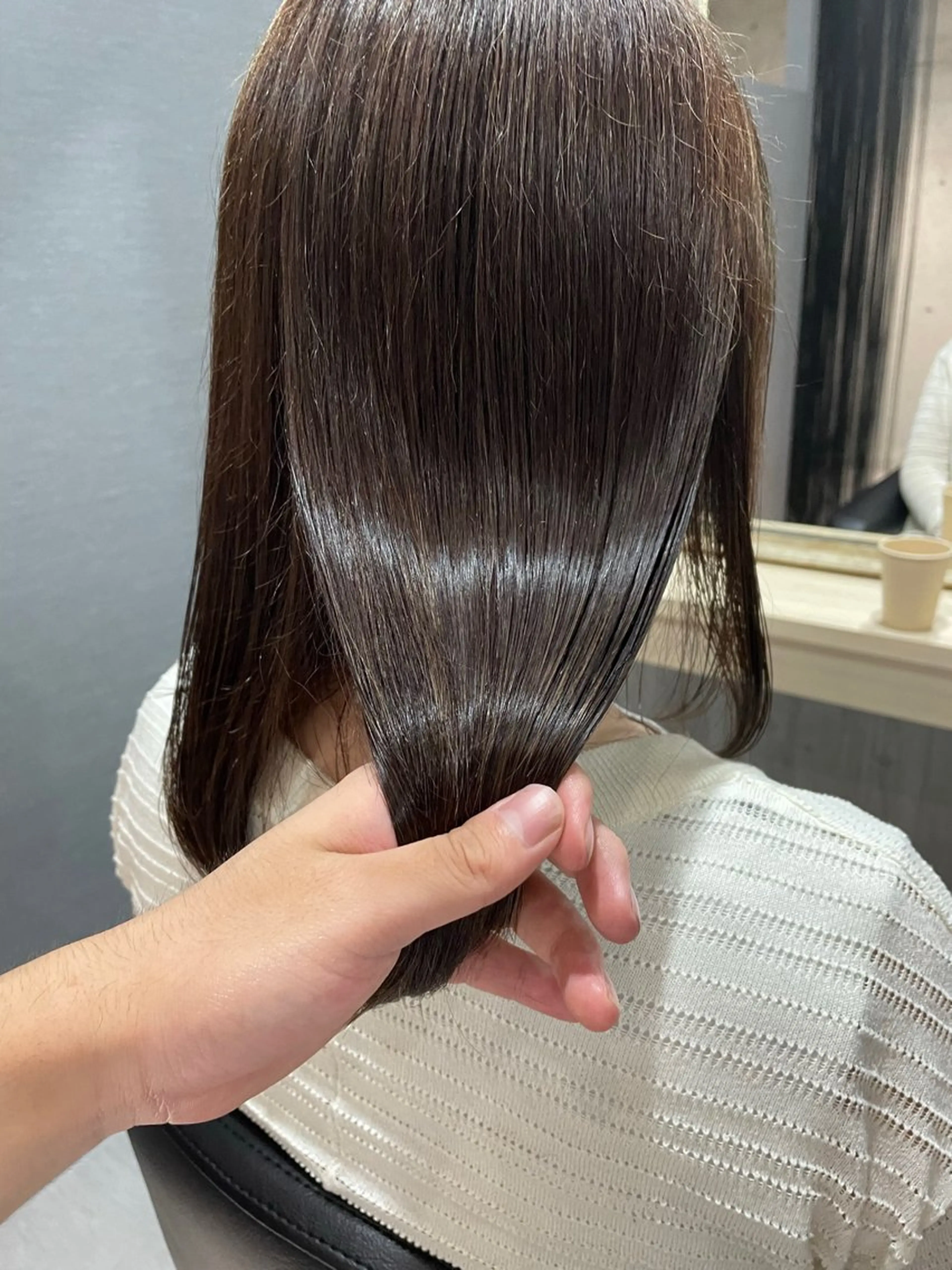 ミディアム ミディアムパーマ 縮毛矯正 トリートメント カット ヘアカラー トリートメント MAHORA所属・DAIKI ダイキのヘアスタイル