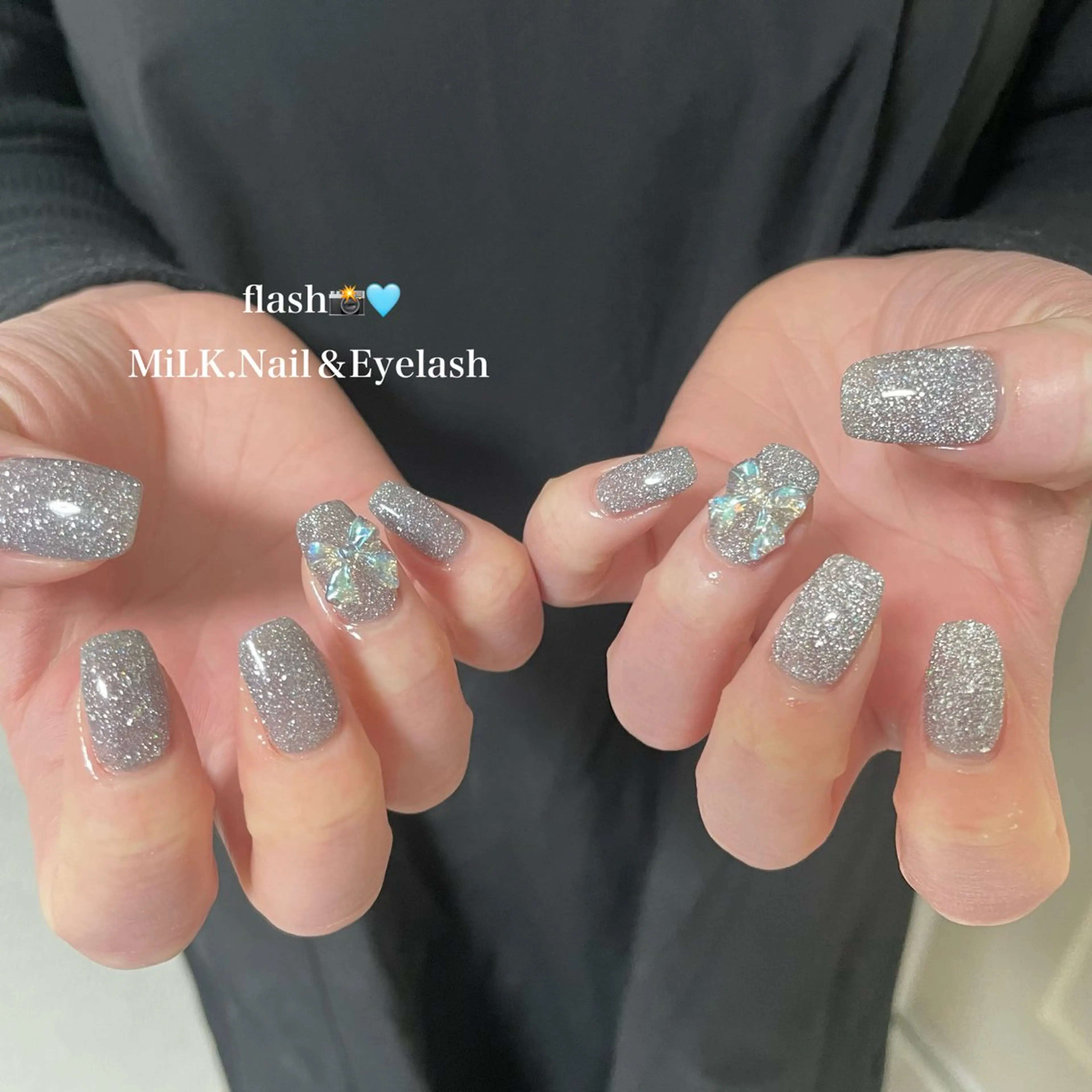 ネイル フラッシュネイル ハンドネイル MiLK.   Nail&Eyelash所属・MiLK. wakaのマツエク・マツパデザイン