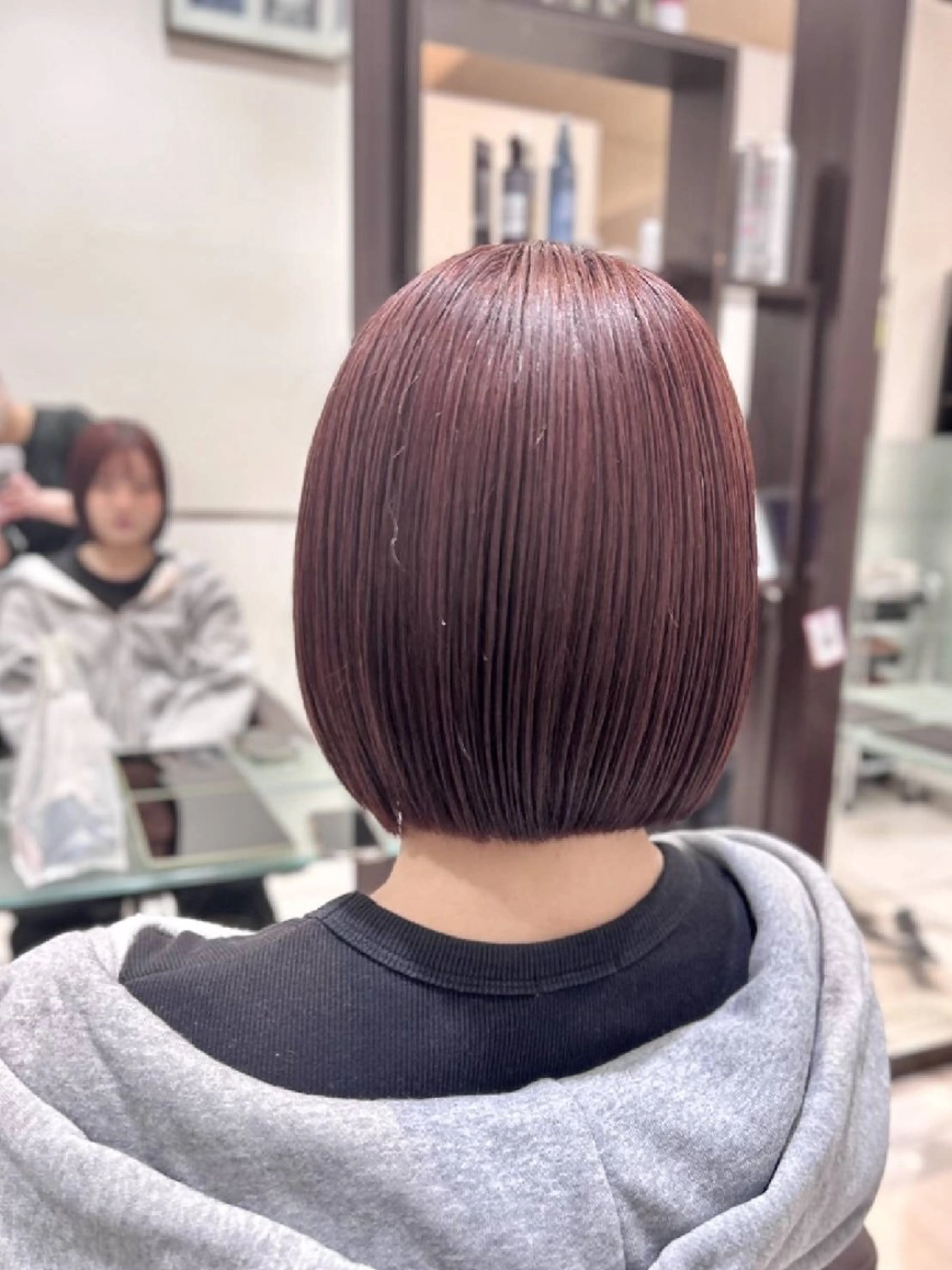 🍄カット(ロング、ミディアム、ボブ限定)+カラー🍄の写真