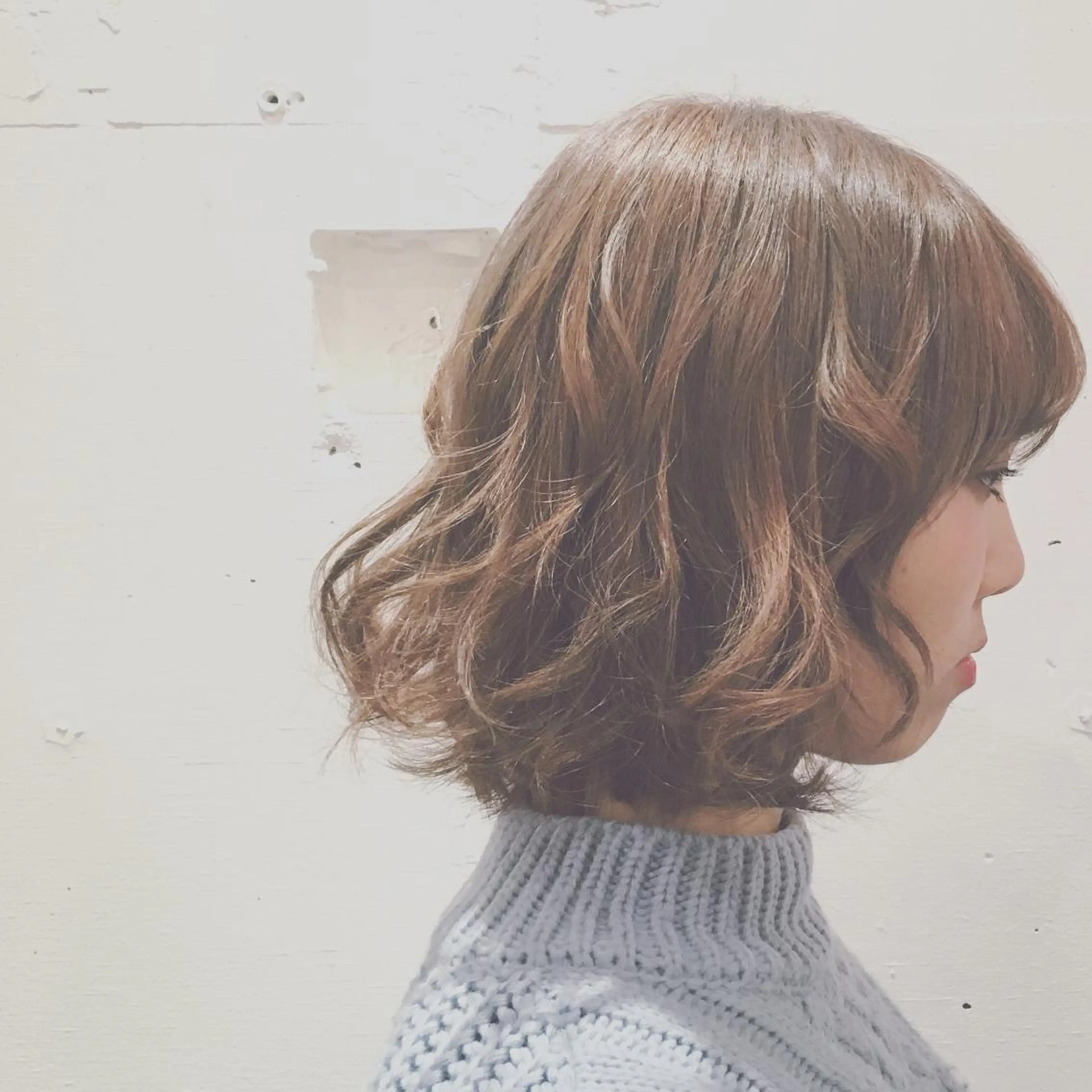 ショート ミディアム セミロング ロング カラー ハイライトカラー ハイライト てんま さやかのヘアスタイル
