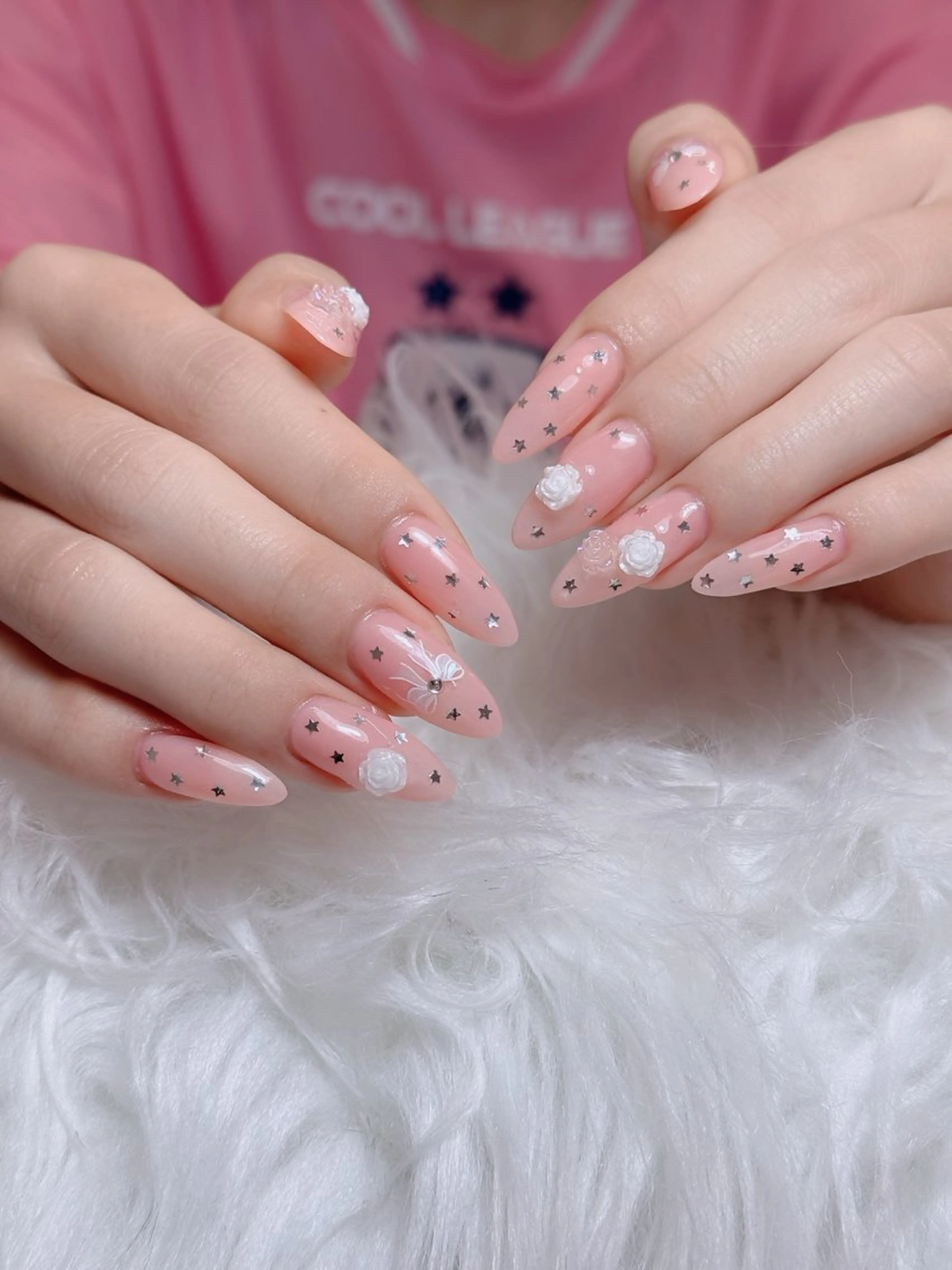 ネイル オーロラネイル チークネイル フットネイル フレンチネイル ハロウィン ハンドネイル Lumi Nail 新大久保3‘のネイルデザイン