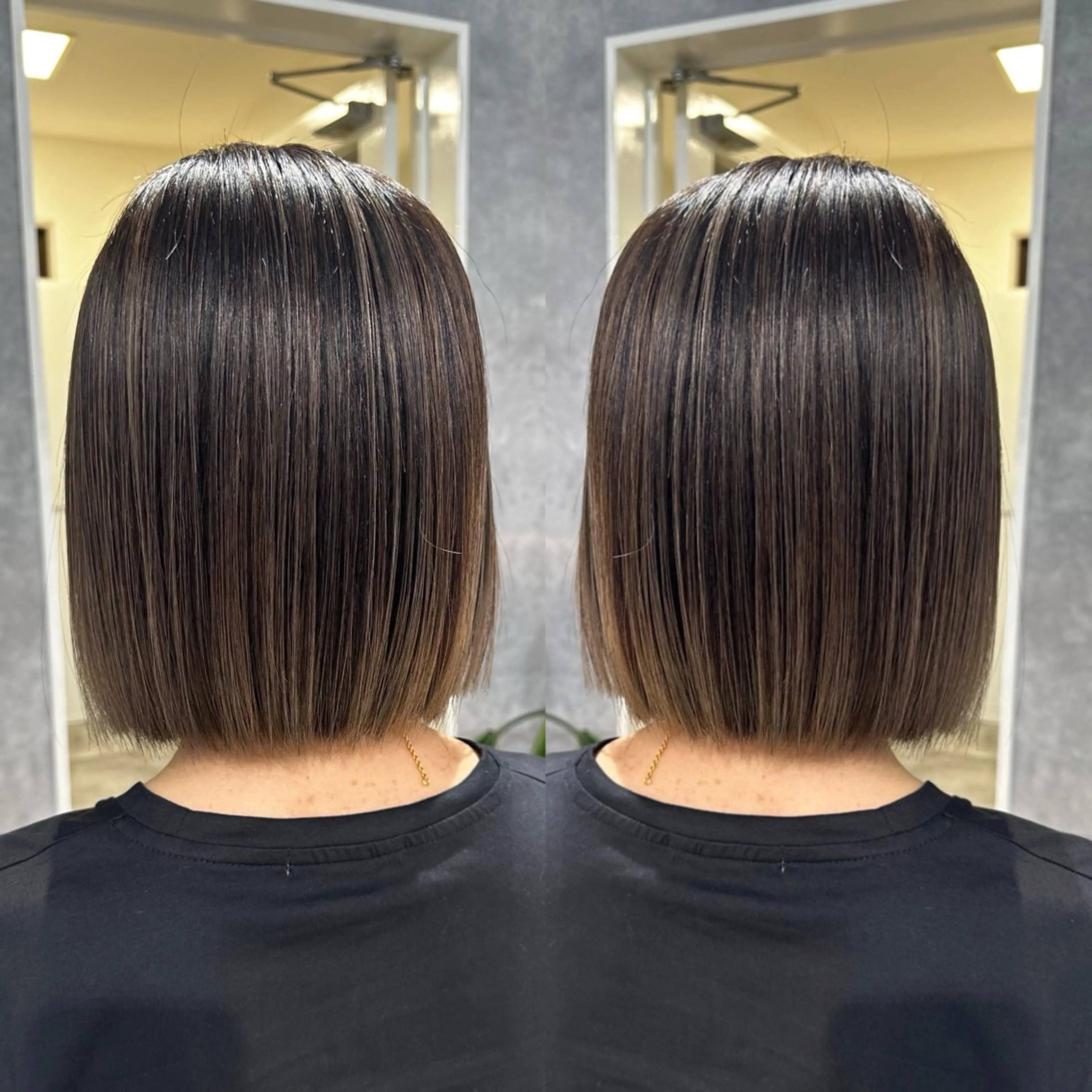 ショート ボブ カット ヘアカラー 🫧髪質改善• 艶カラー持田樹🫧のヘアスタイル