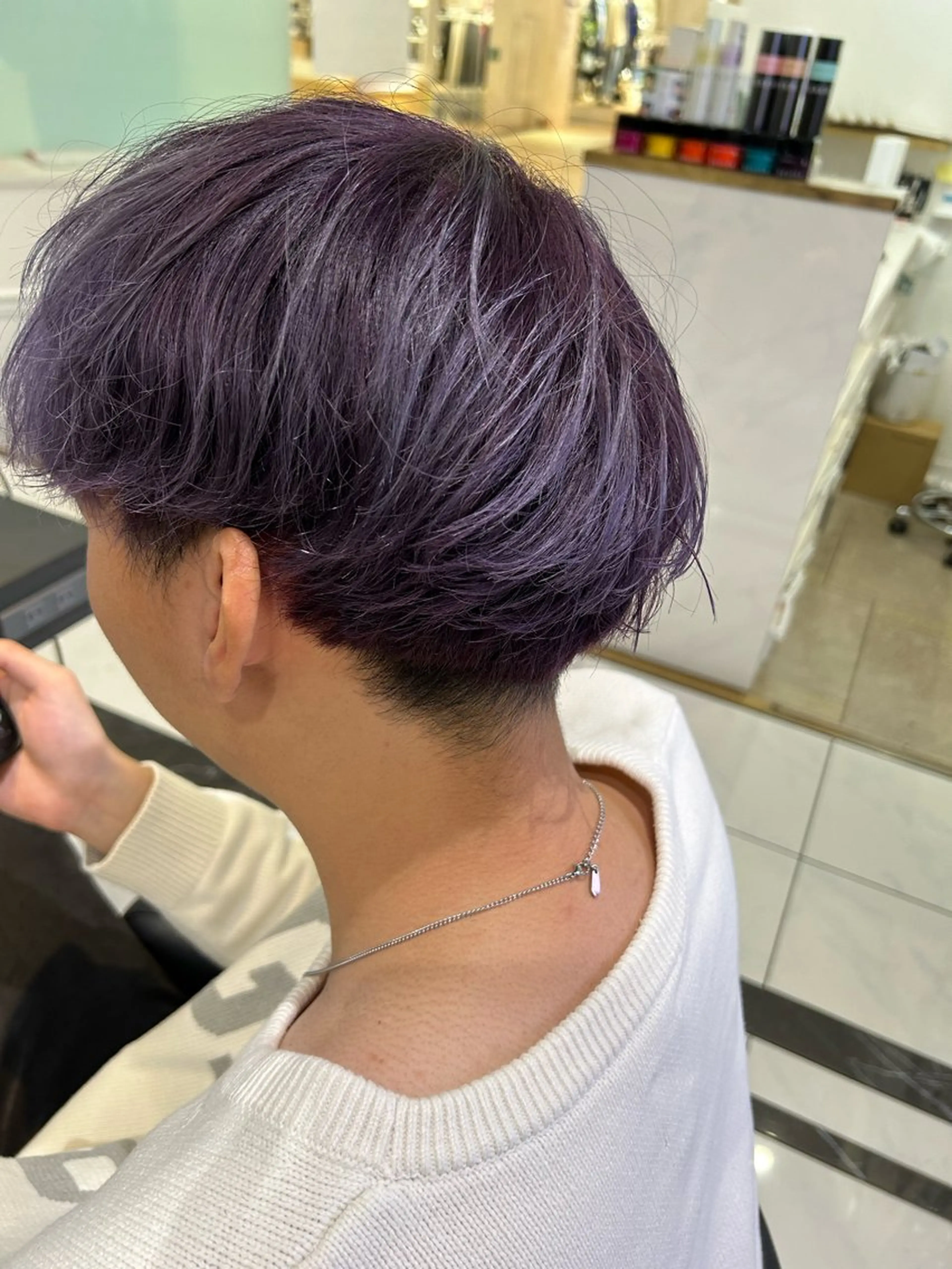 カラー キコ所属・田中 佑季のヘアスタイル