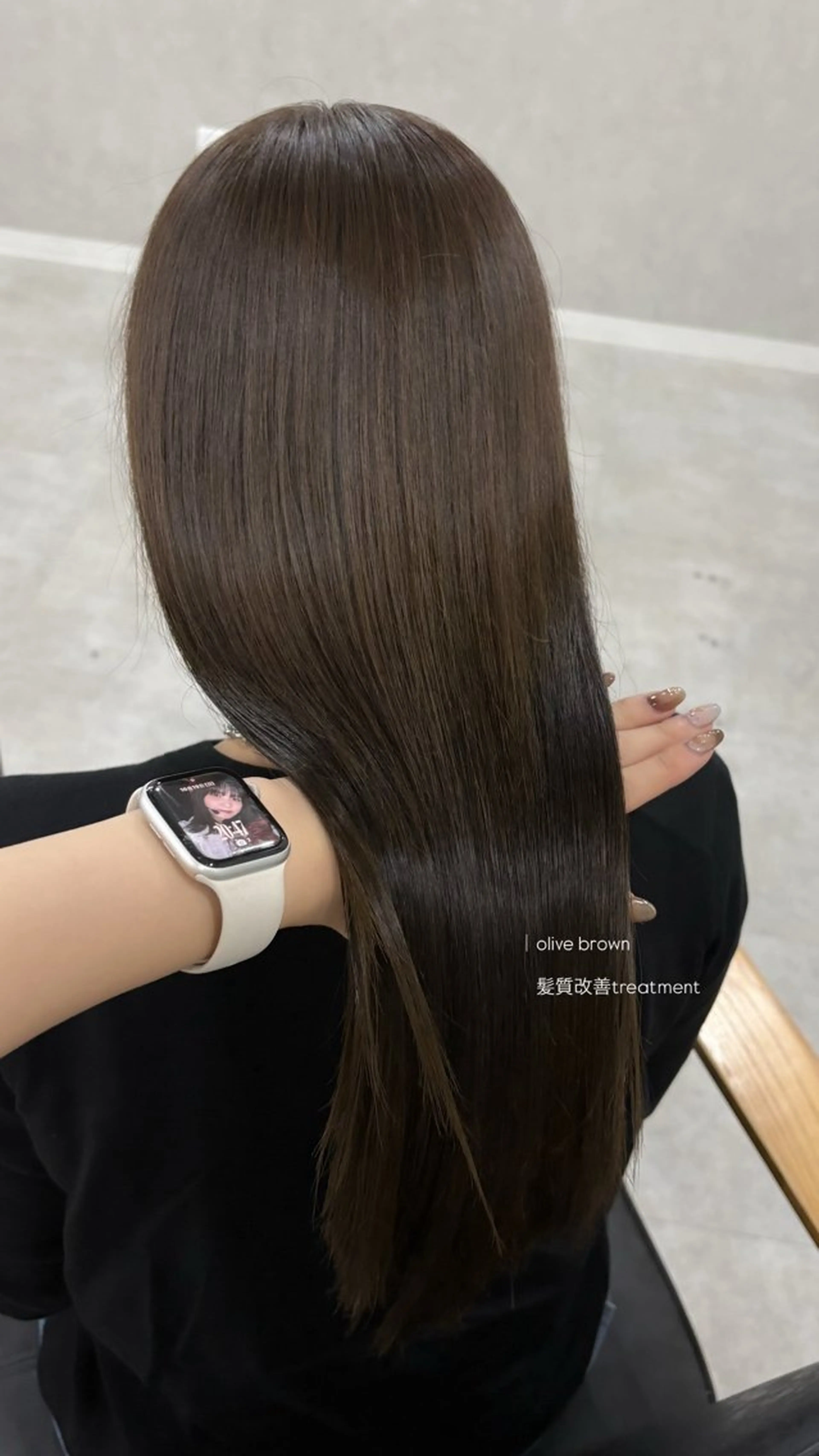 ‎🫧うる艶‎🫧髪質改善カラー☆*。onecolorで透明をお作りします‼️の写真