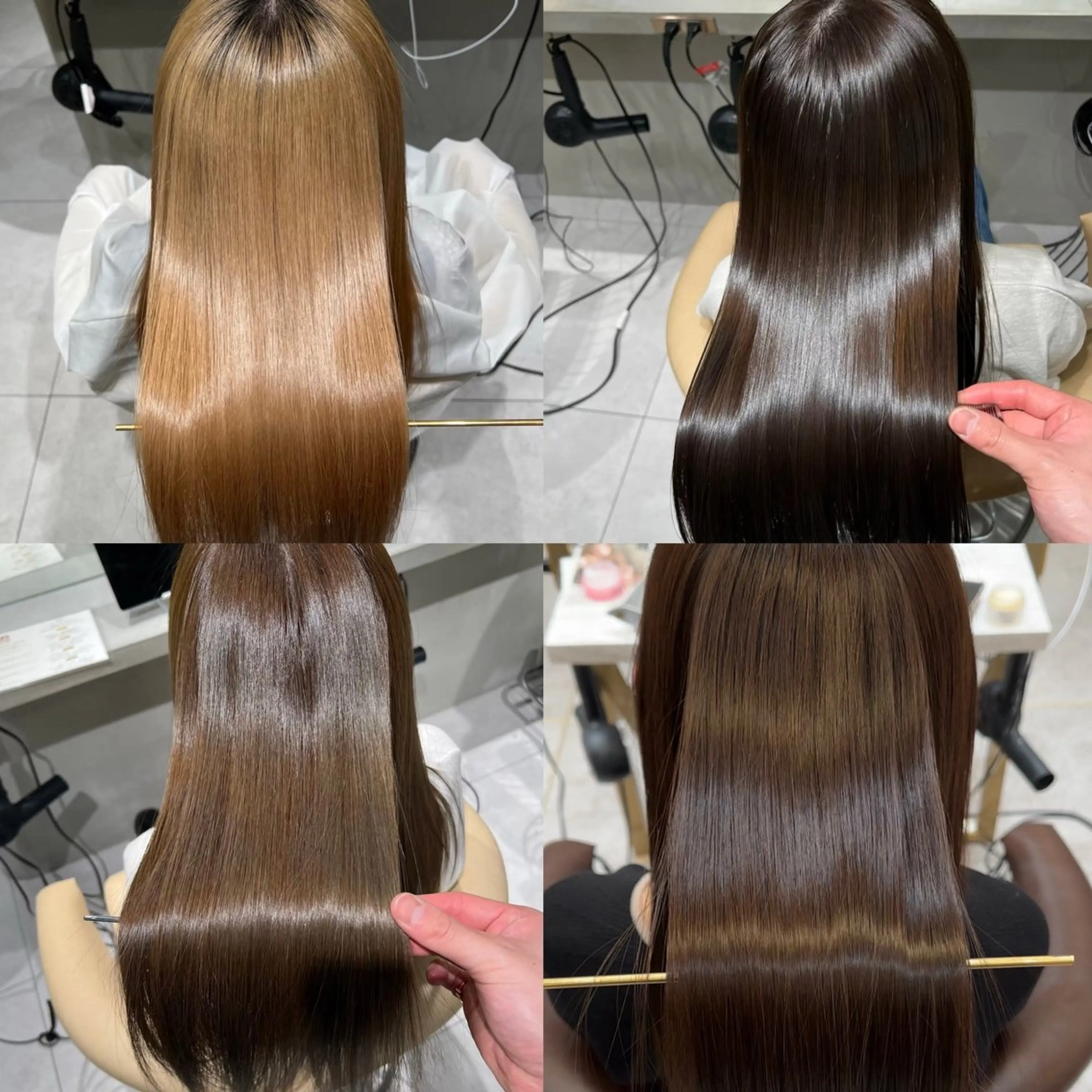 セミロング くせ毛 髪質改善 縮毛矯正 トリートメント 酸性ストレート カット 縮毛矯正 トリートメント ✨韓国風レイヤー /髪質改善✨山下　遥のヘアスタイル