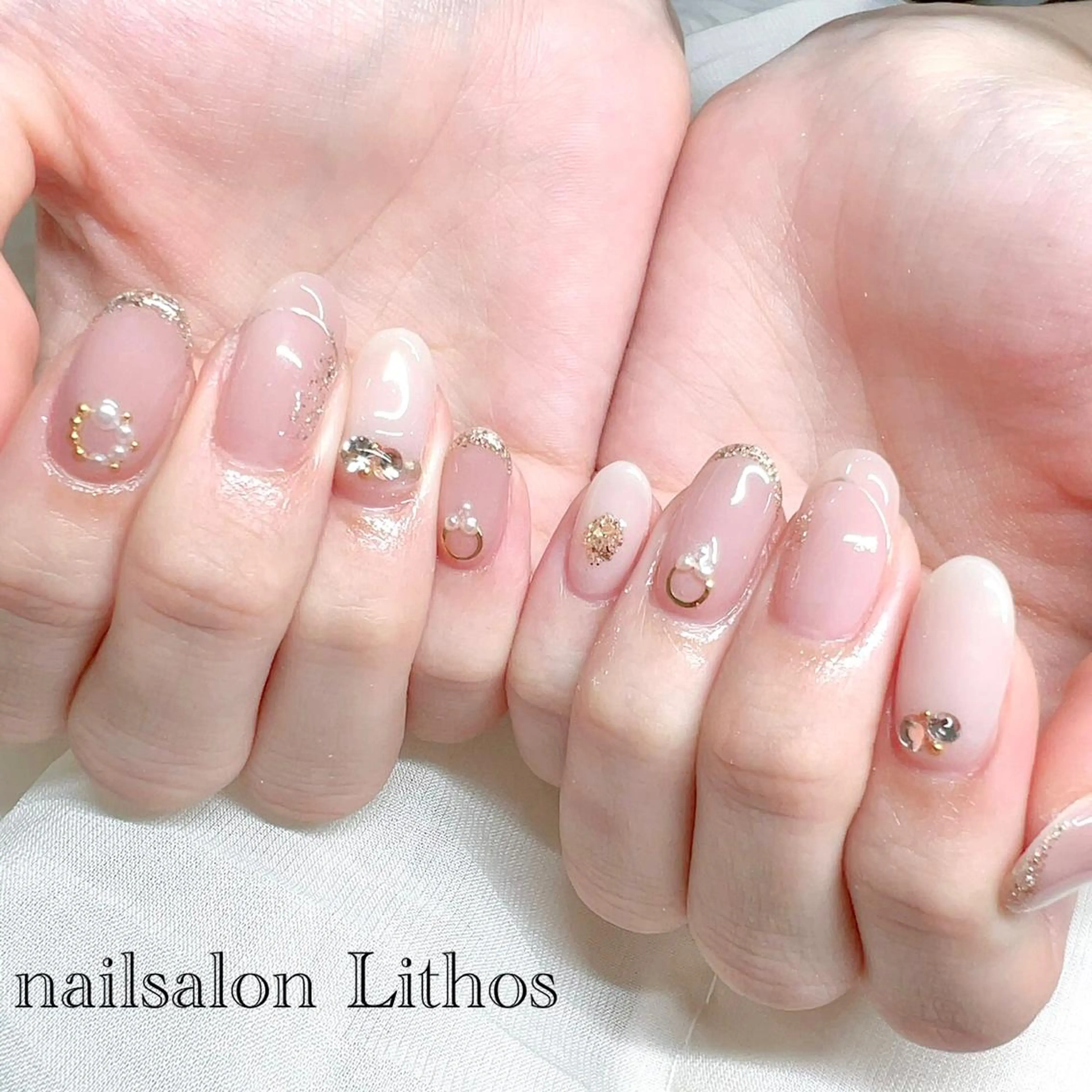 ネイル ハンドネイル nailsalon Lithos所属・nailsalon Recontreのネイルデザイン
