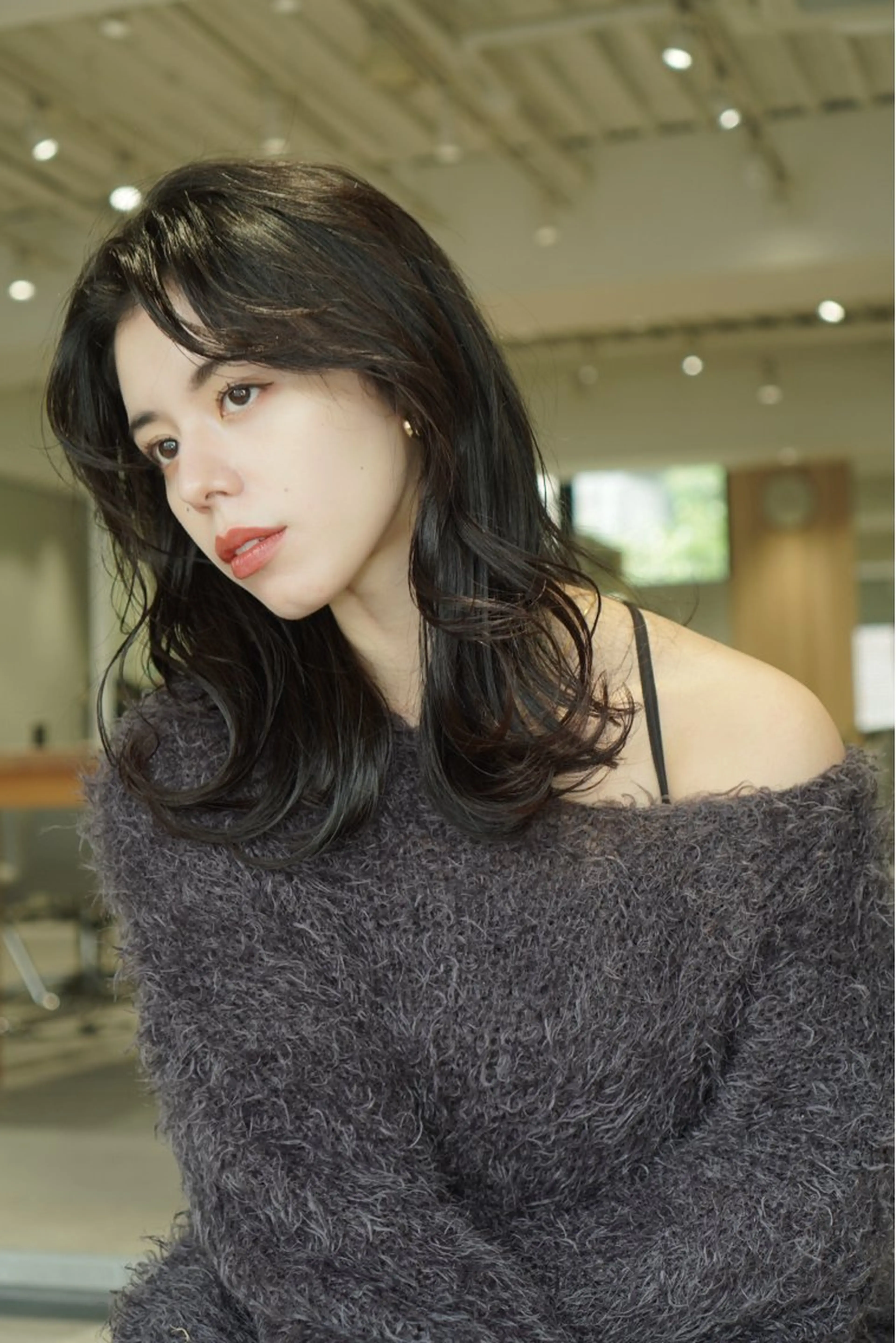 セミロング カット MINX aoyama所属・レイヤーカット/ 管原久遠のヘアスタイル