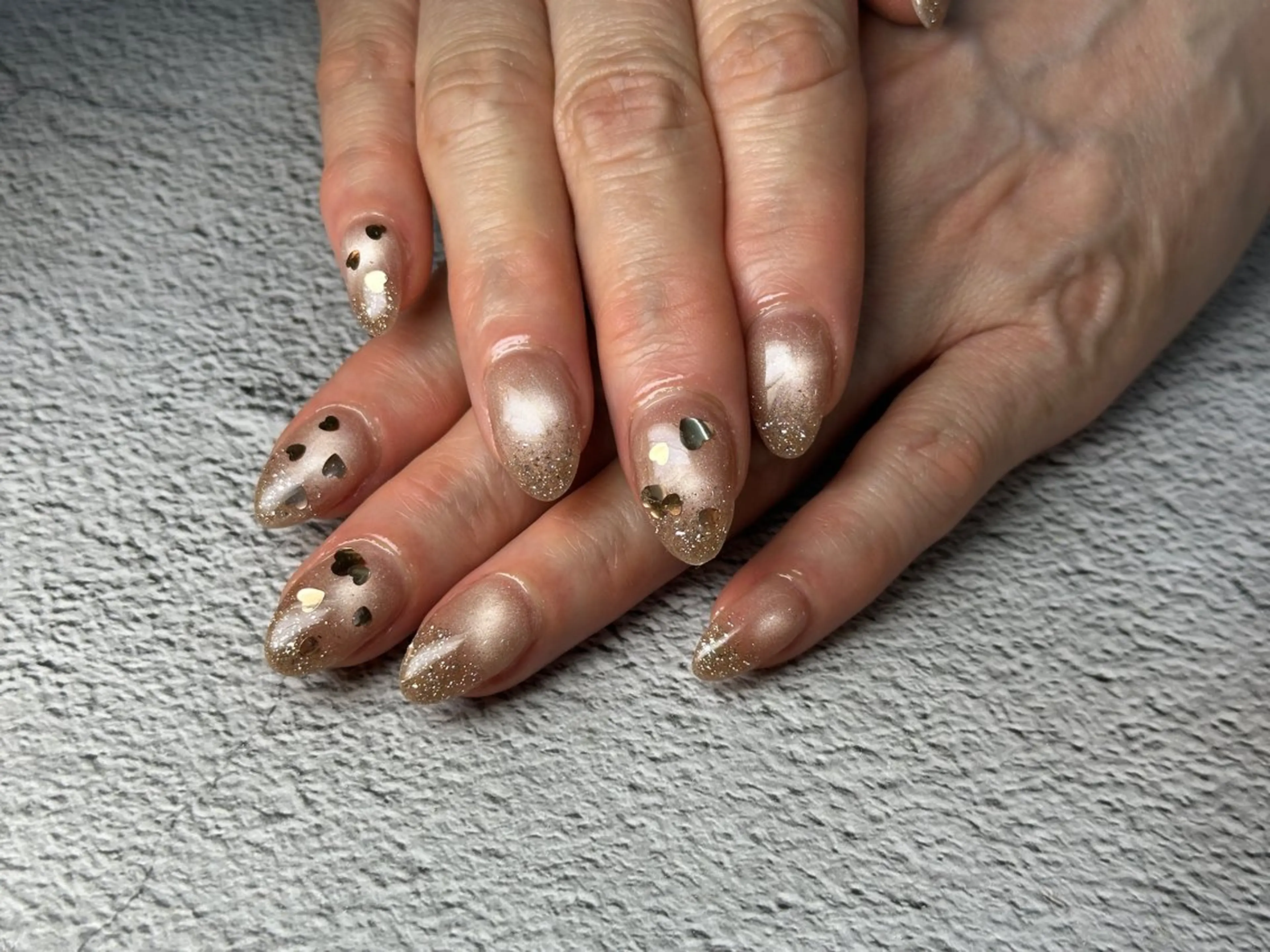 ネイル ハンドネイル Queennail 北堀江AYAのネイルデザイン