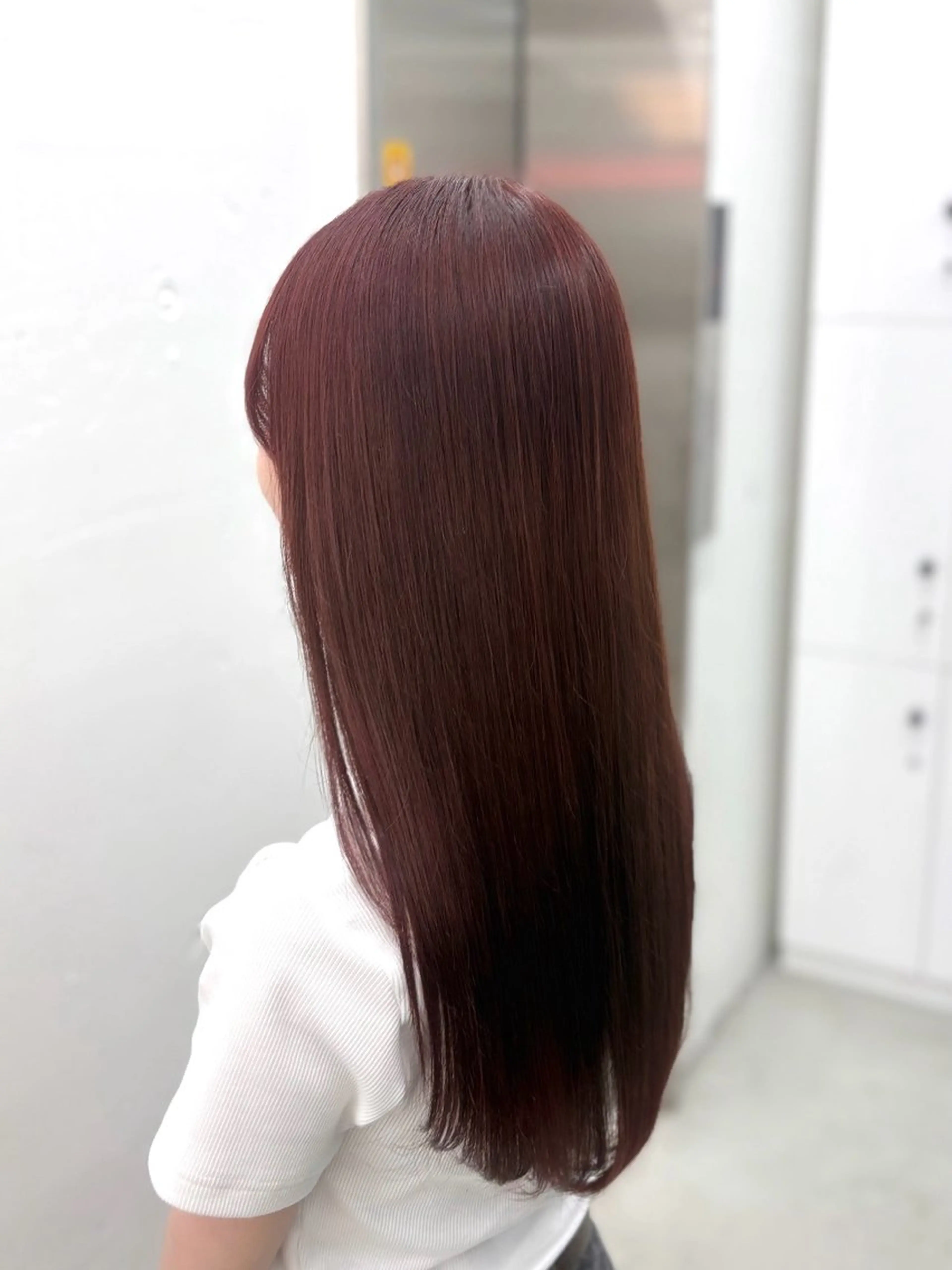 ロング カラー ブラウンカラー ピンクカラー ピンクブラウン ヘアカラー トリートメント 🌟ゆりあ🌟 JILLSTUDIOのヘアスタイル