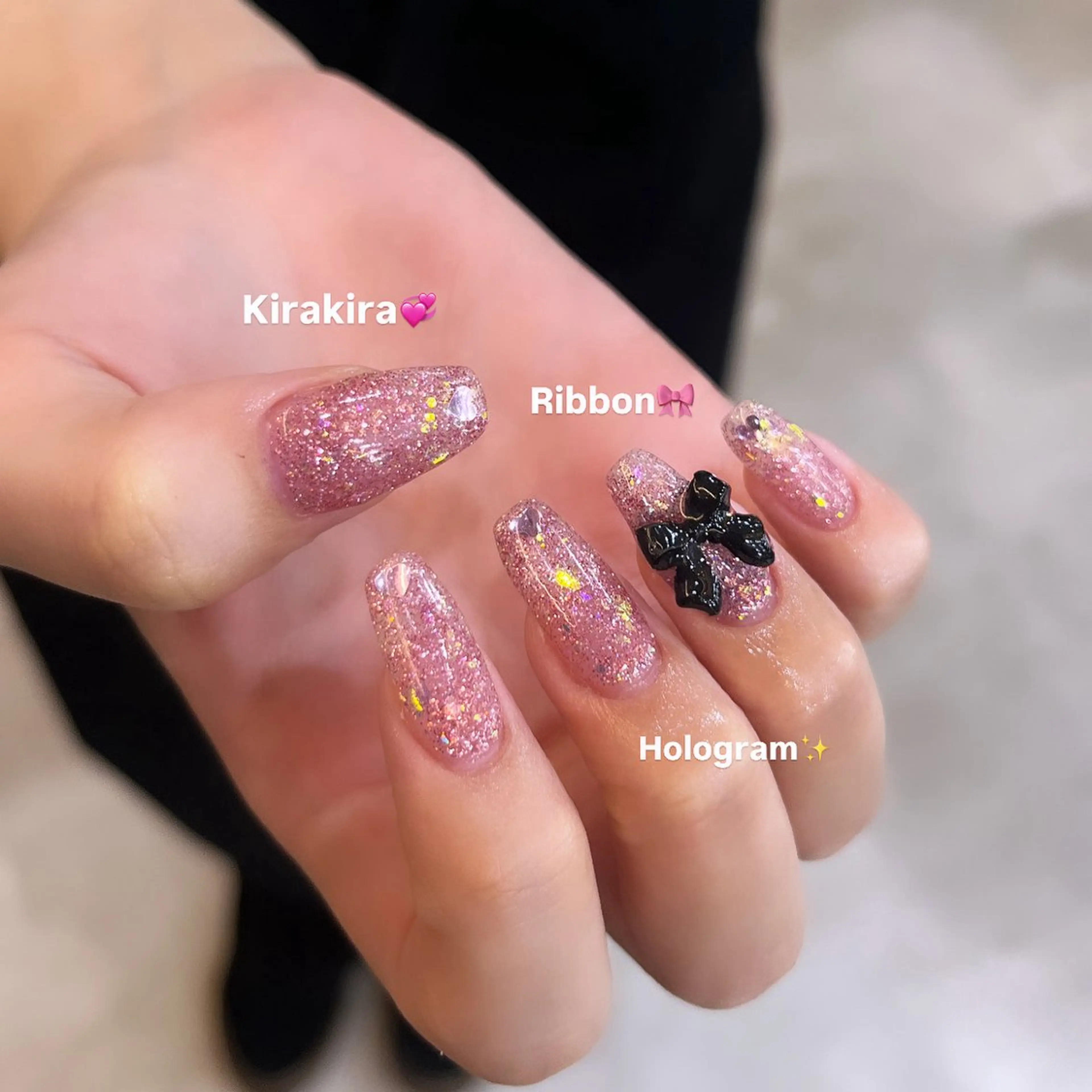 ネイル ホログラムネイル ラメ(グリッター) Ibuki 🎀仙台パルコ🎀のネイルデザイン