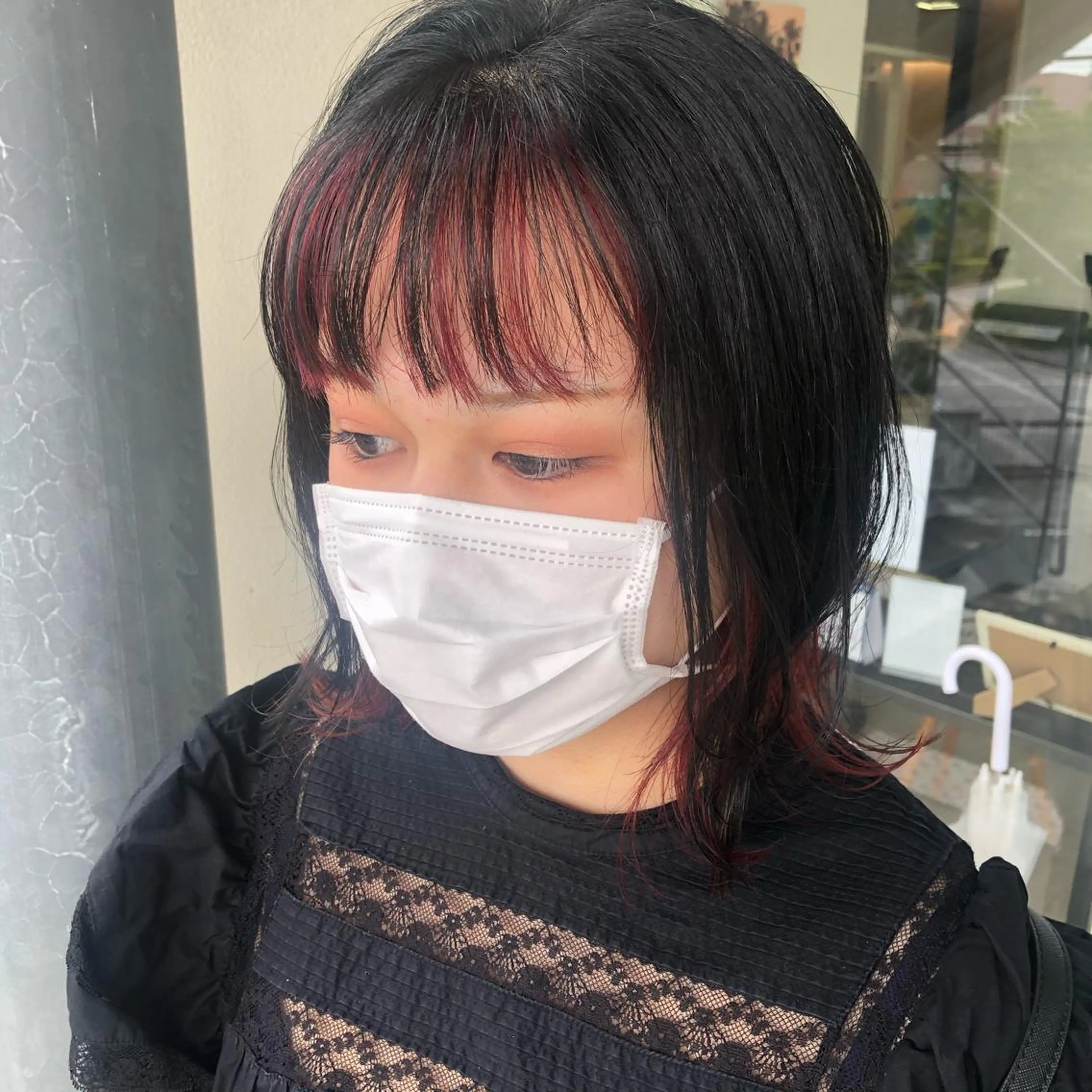 ショート カラー ヘアカラー 小森 樹奈のヘアスタイル