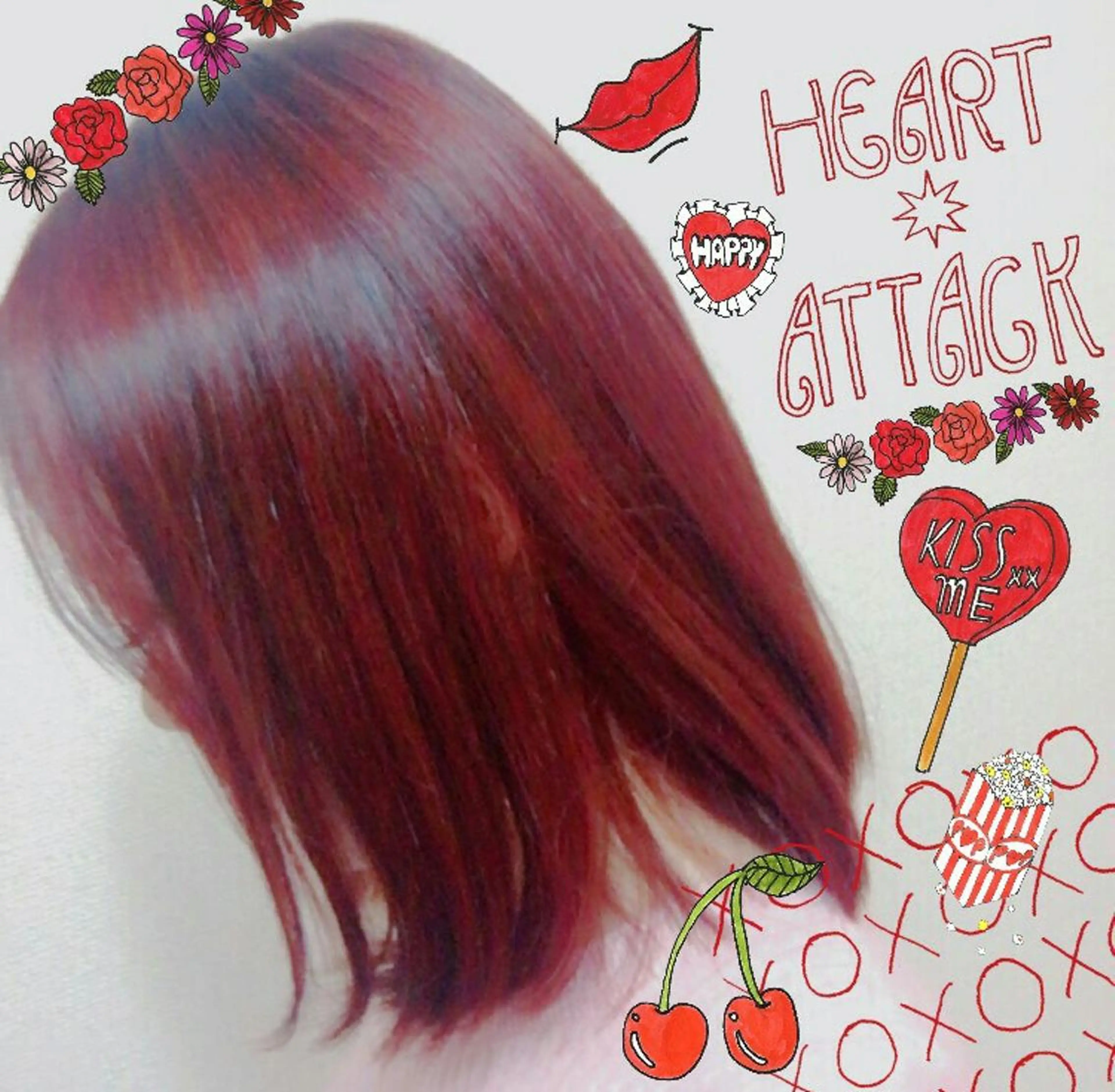 ミディアム カラー パーマ ヘアアレンジ ハイライトカラー 外国人風カラー ハイライト 【似合わせカット 特化】CHIKAのヘアスタイル