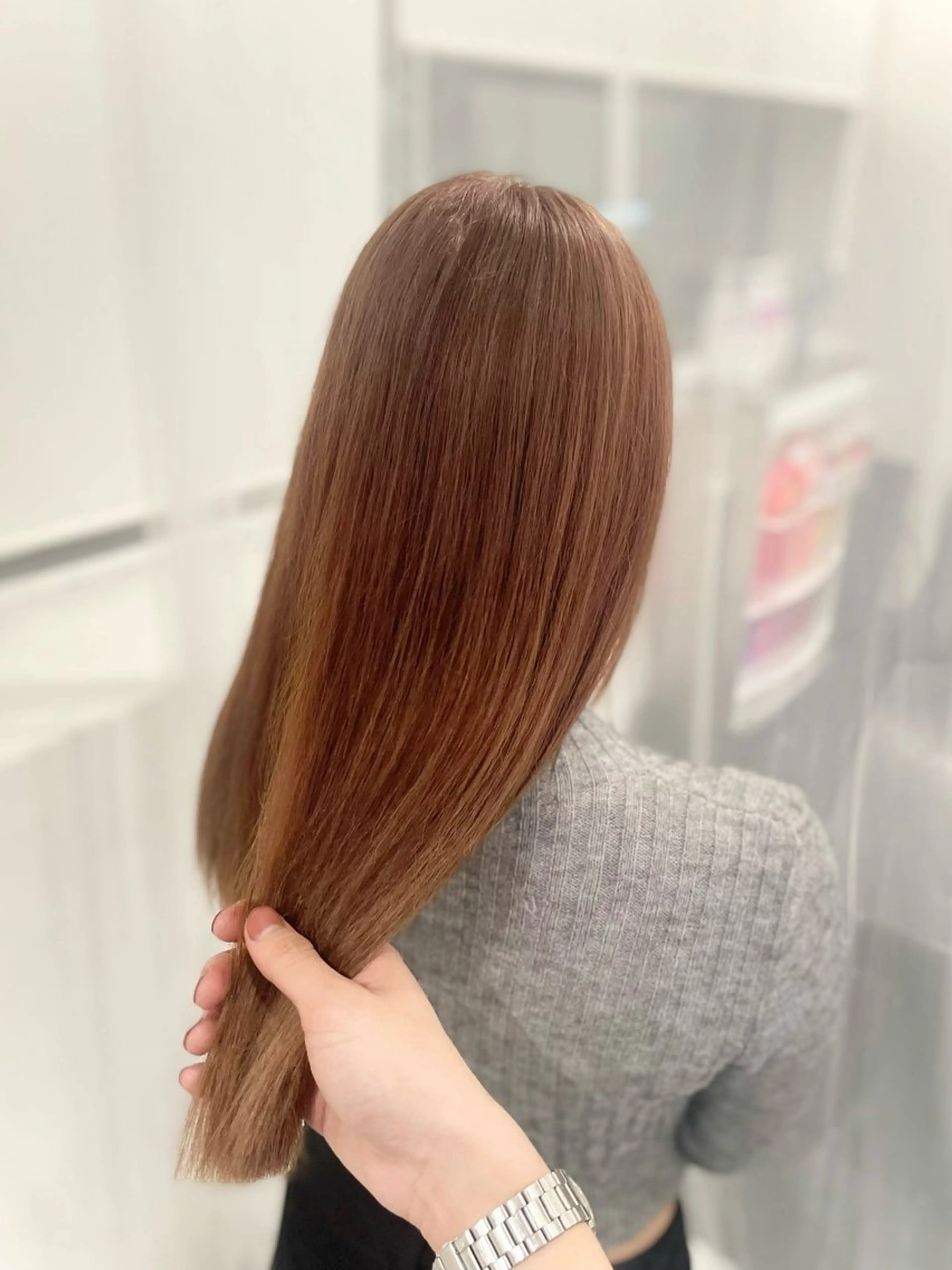 ロング カラー カット ヘアカラー トリートメント GaKu/ブリーチ /デザイン/ブロンドのヘアスタイル