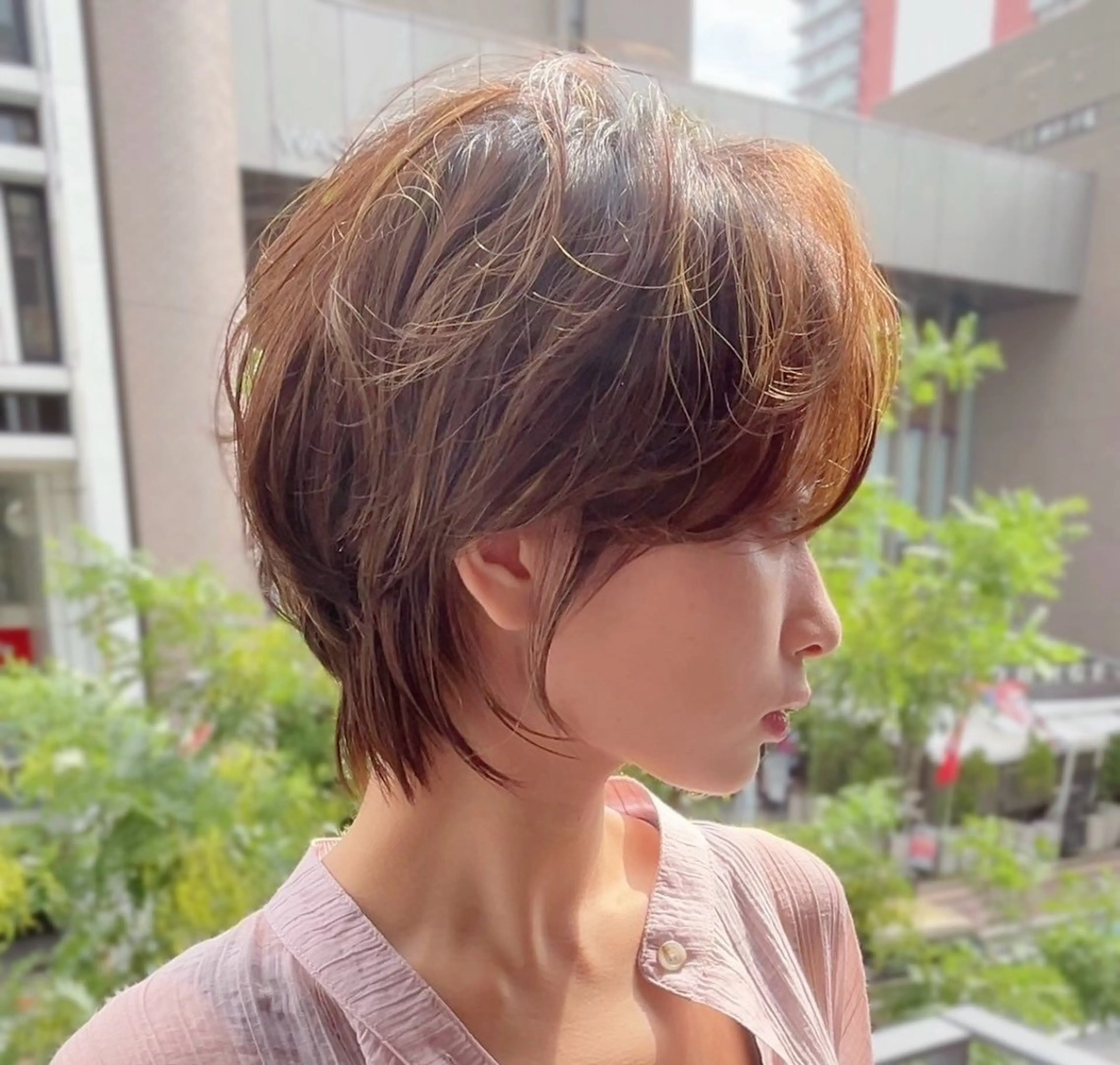 ショート ショートヘア 大和田拓夢 /縮毛矯正/艶髪ボブのヘアスタイル