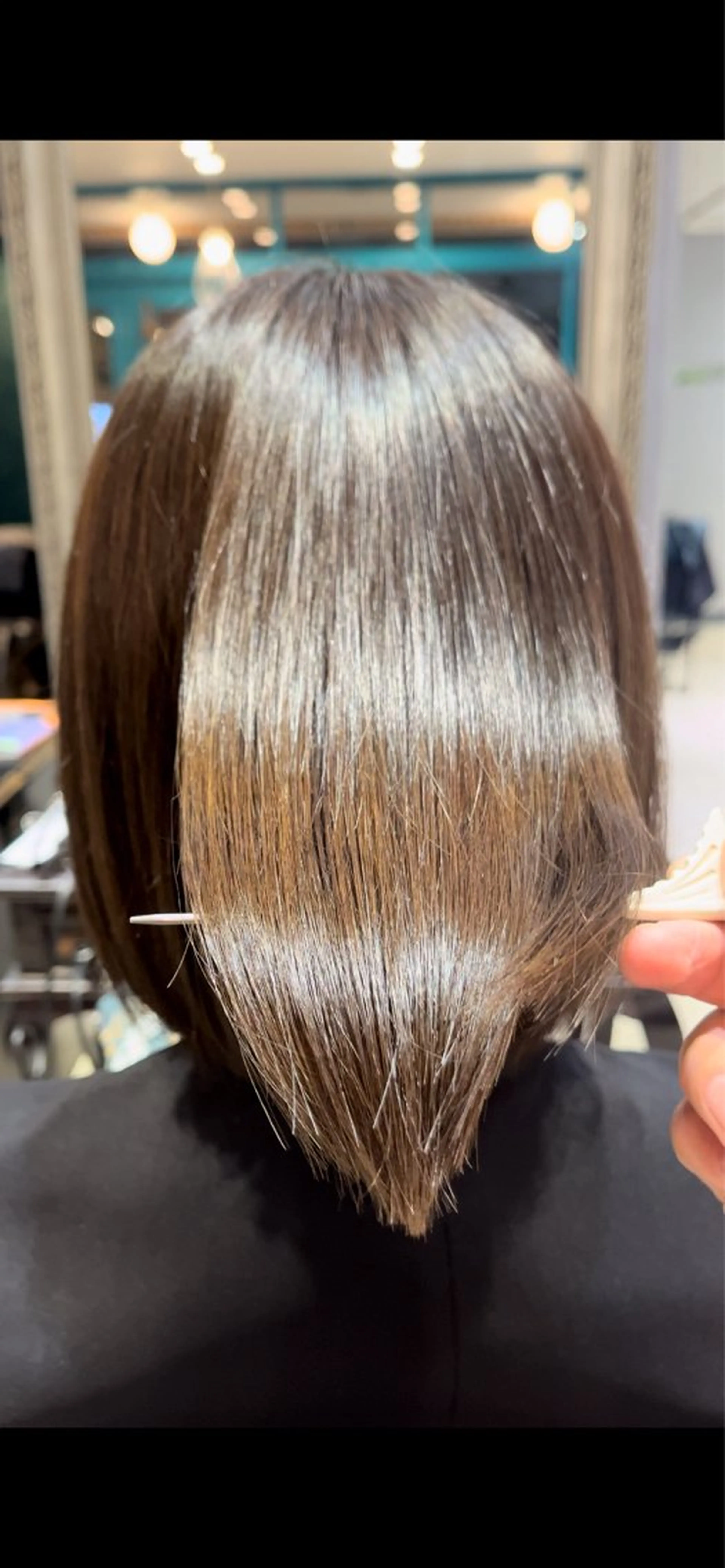 ミディアム カラー 髪質改善 レイヤー/透明感/髪 質改善/メンズ/佐藤のヘアスタイル