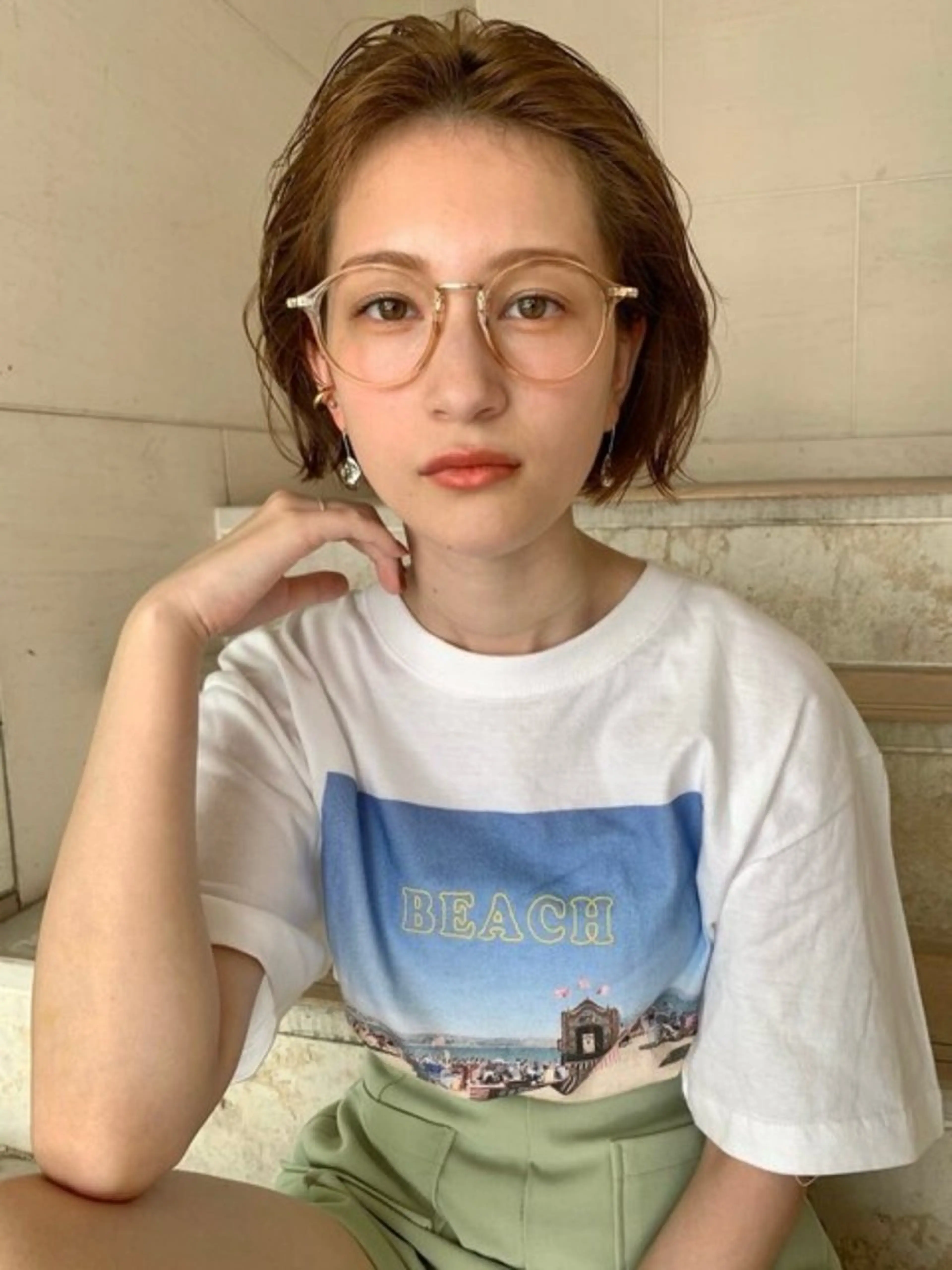 ショート カラー rise /メンズカットのヘアスタイル