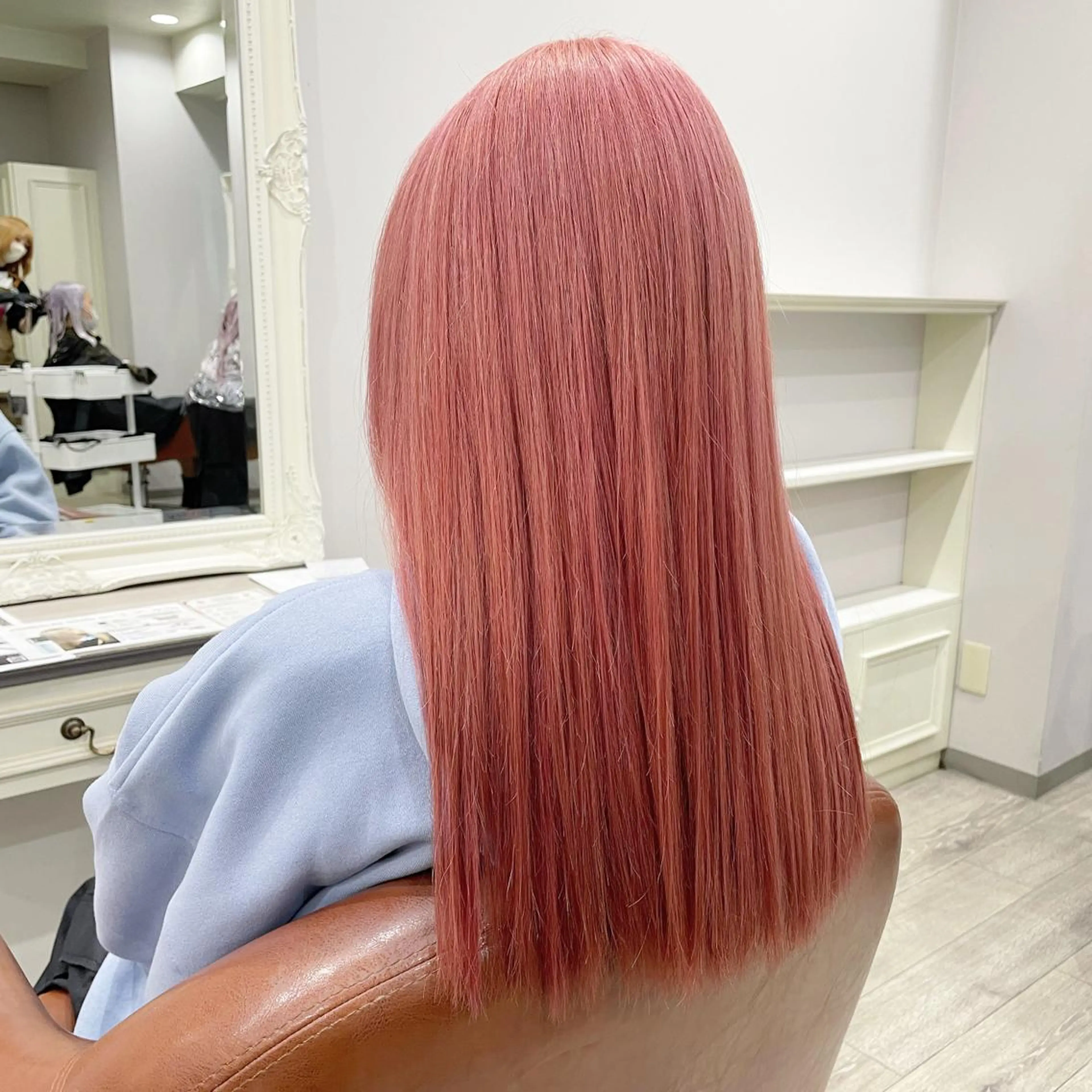 ロング カラー inq sakae所属・りん🌷︎名古屋 透明感カラー/カットのヘアスタイル