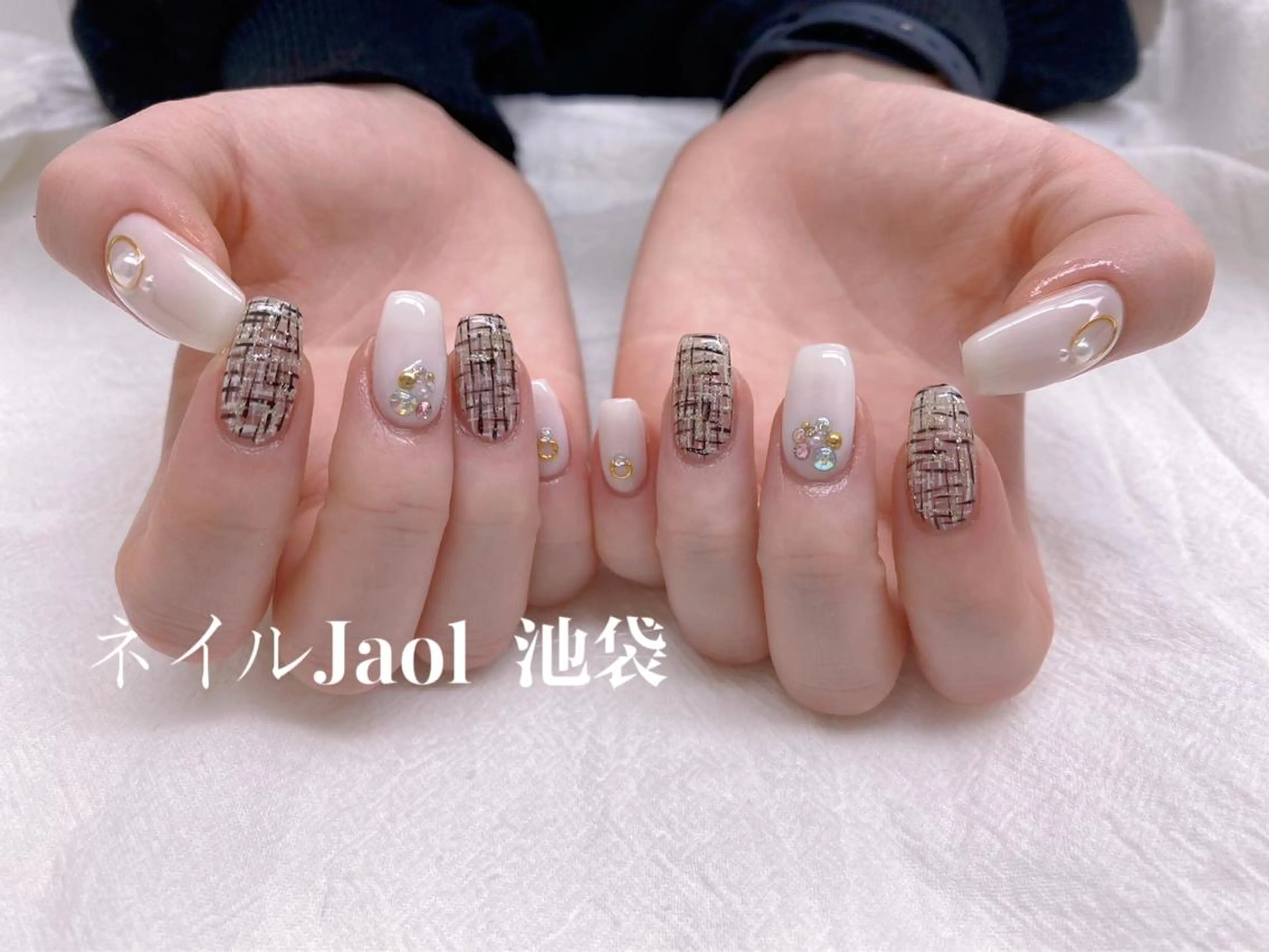 ミディアム nail jaol池袋店所属・ネイルJaol 池袋のネイルデザイン