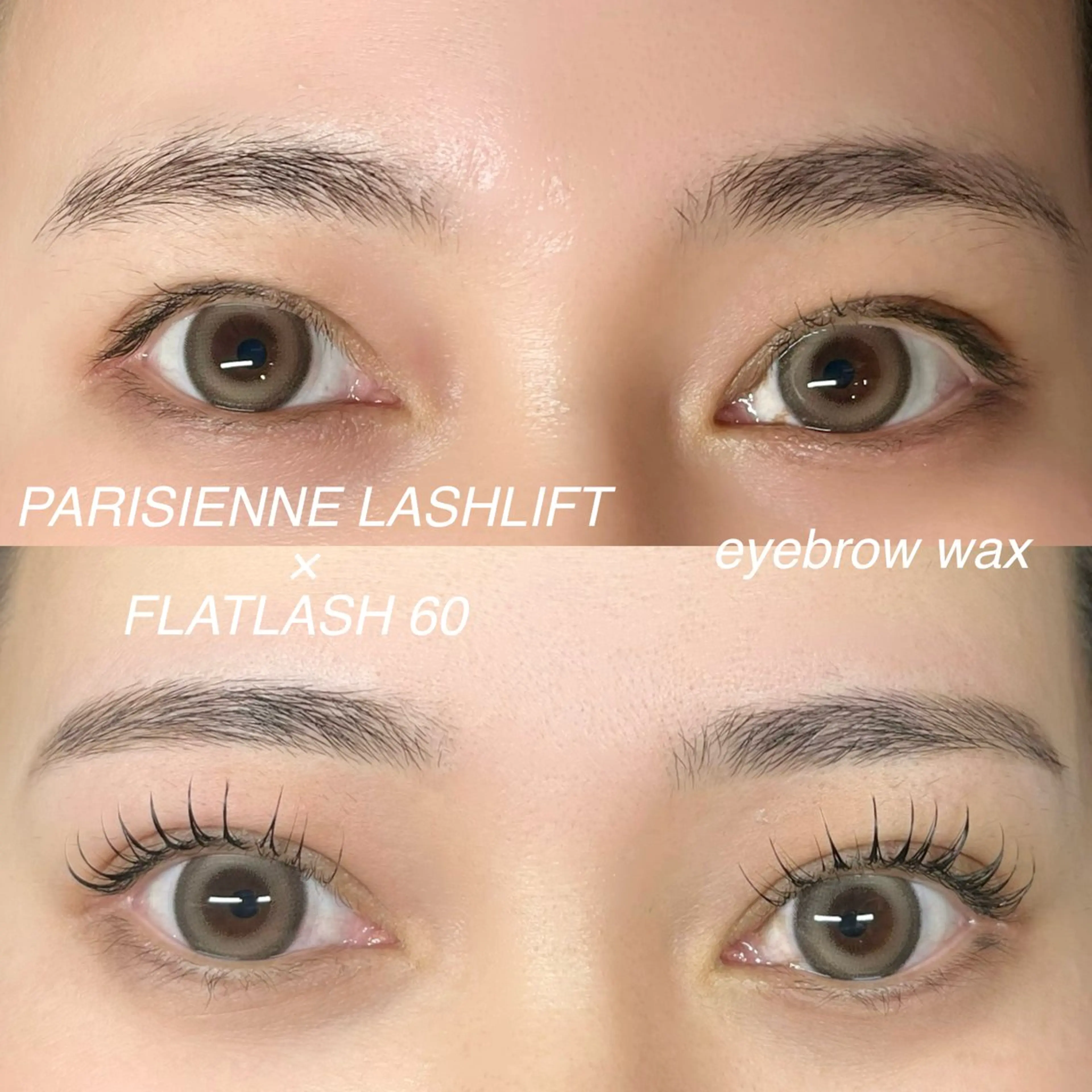 【黄金比率の美眉】眉毛パーマ+眉wax(間引き/カット)の写真