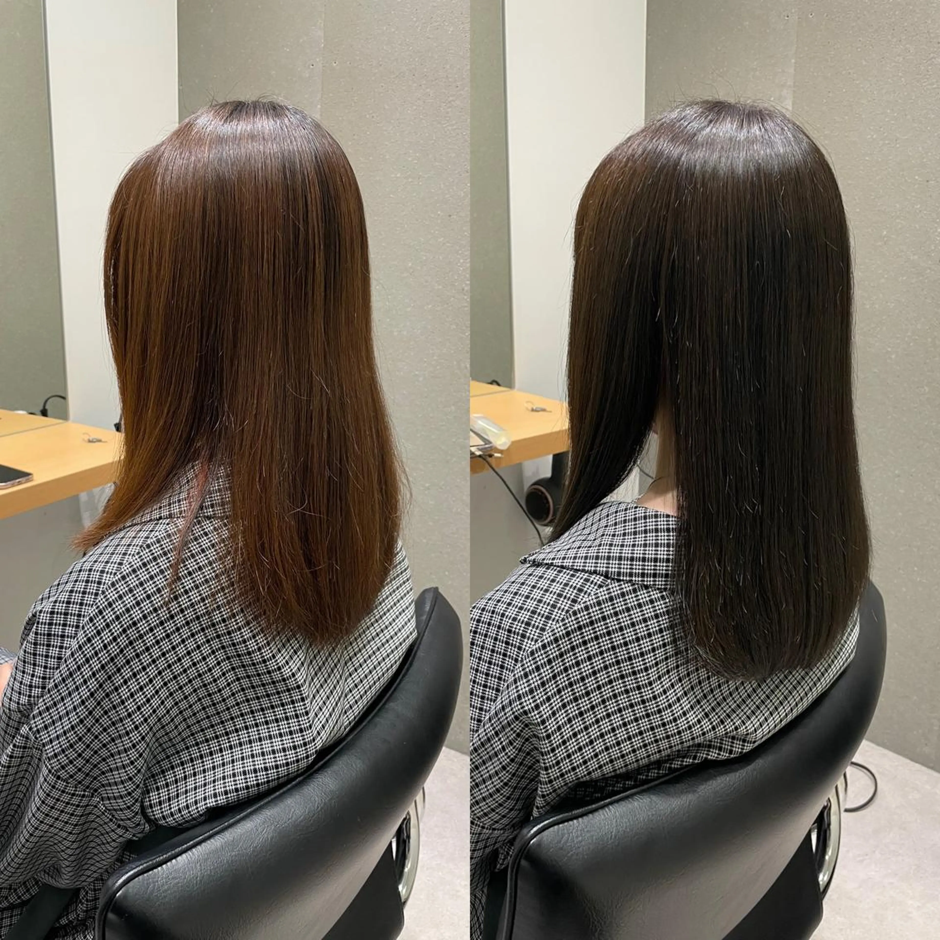 ショート カラー 透明感カラー イルミナカラー トリートメント 髪質改善ヘアケア 艶髪特化/上田のヘアスタイル