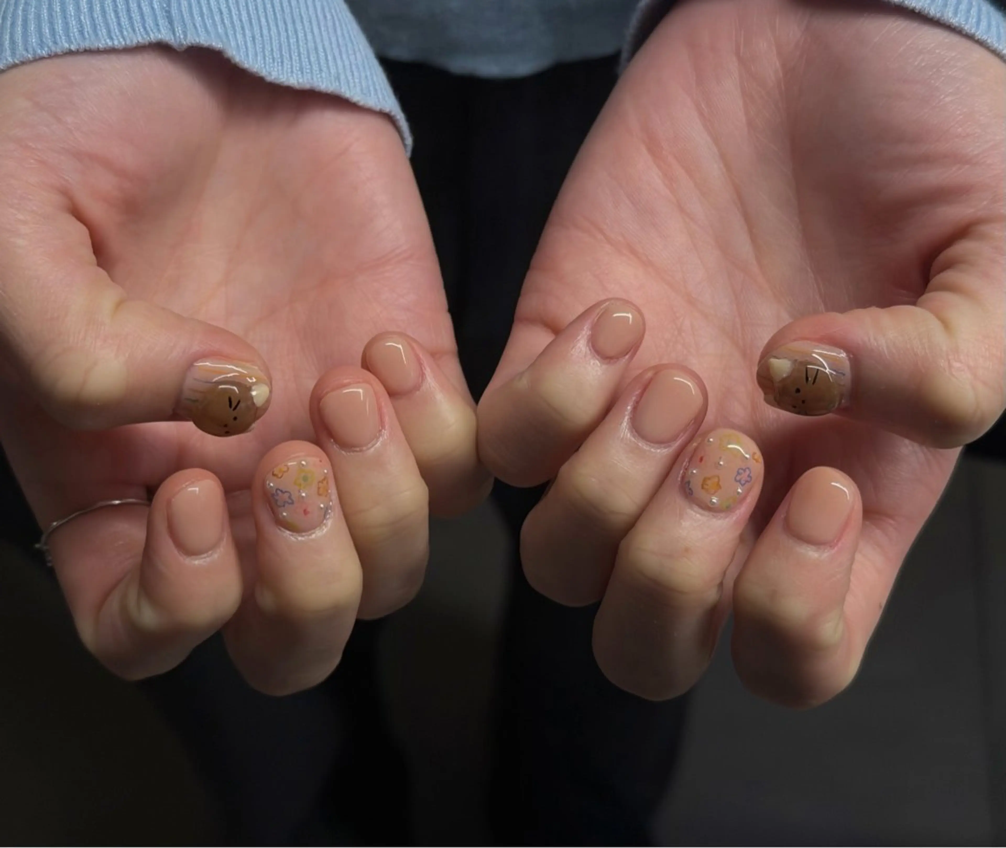 ネイル ハンドネイル mori yuina ┆͓̽ NUDGEのネイルデザイン