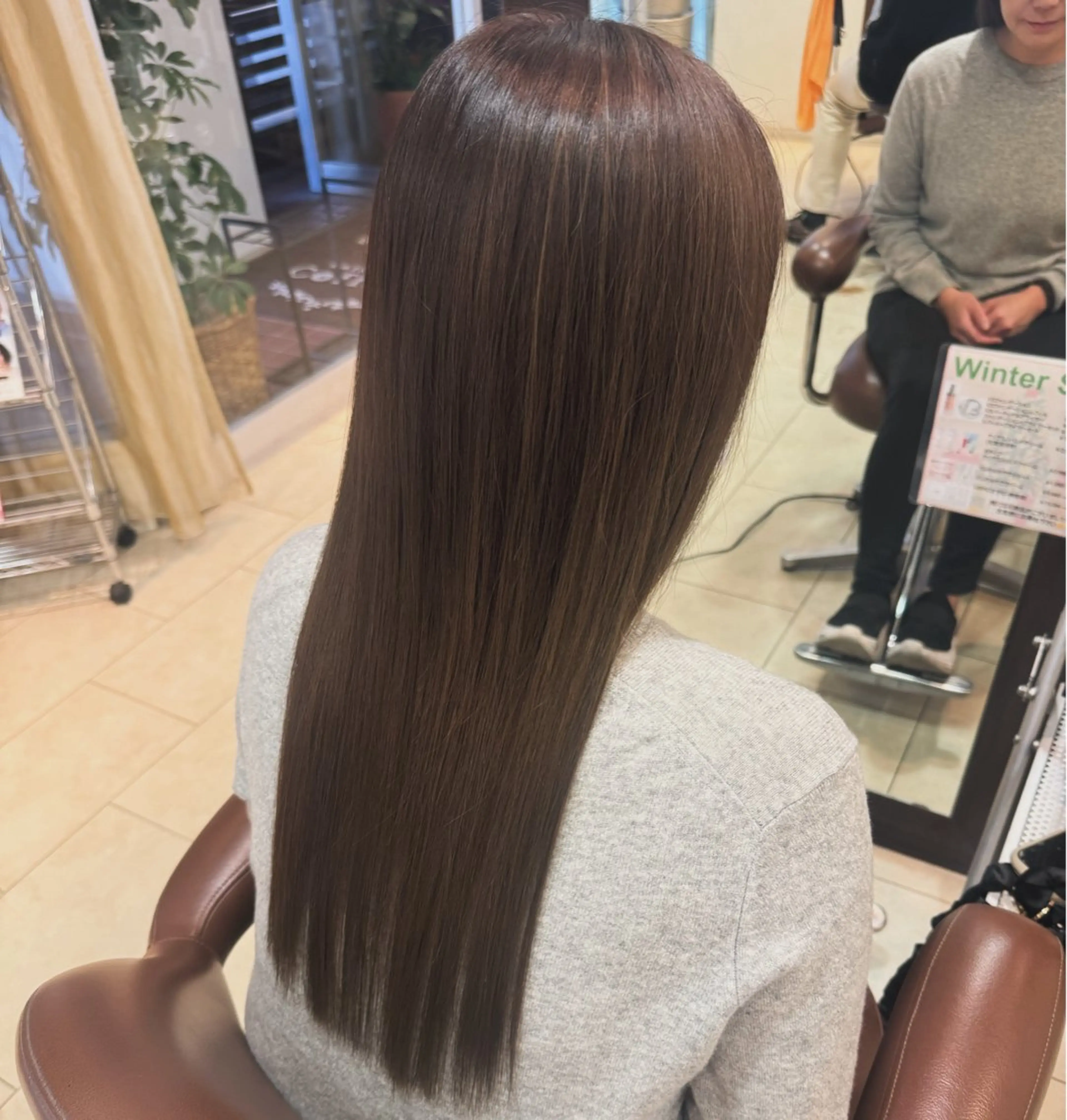 ロング カラー 西村 亜弥のヘアスタイル