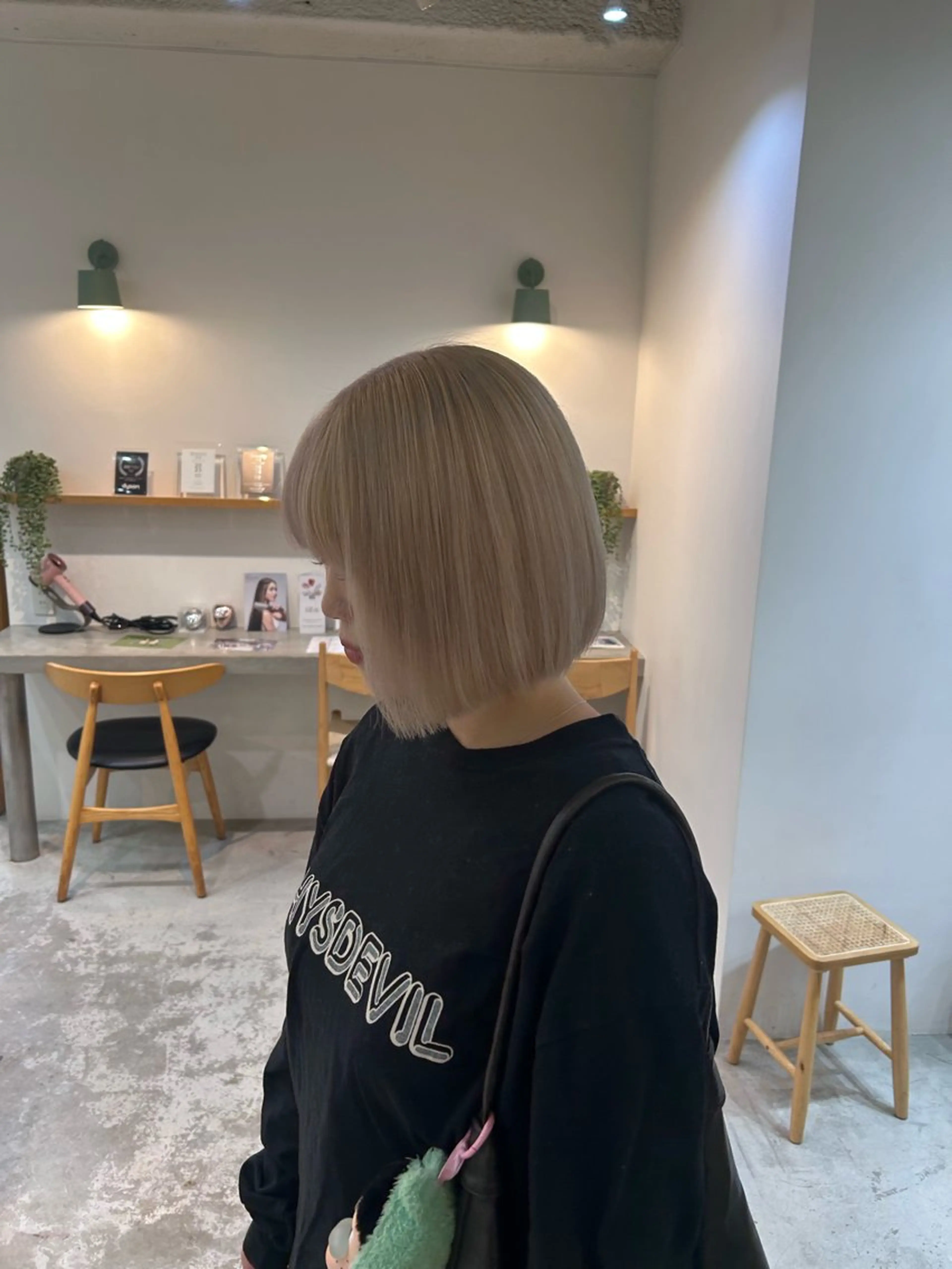 カラー 内田 友香のヘアスタイル