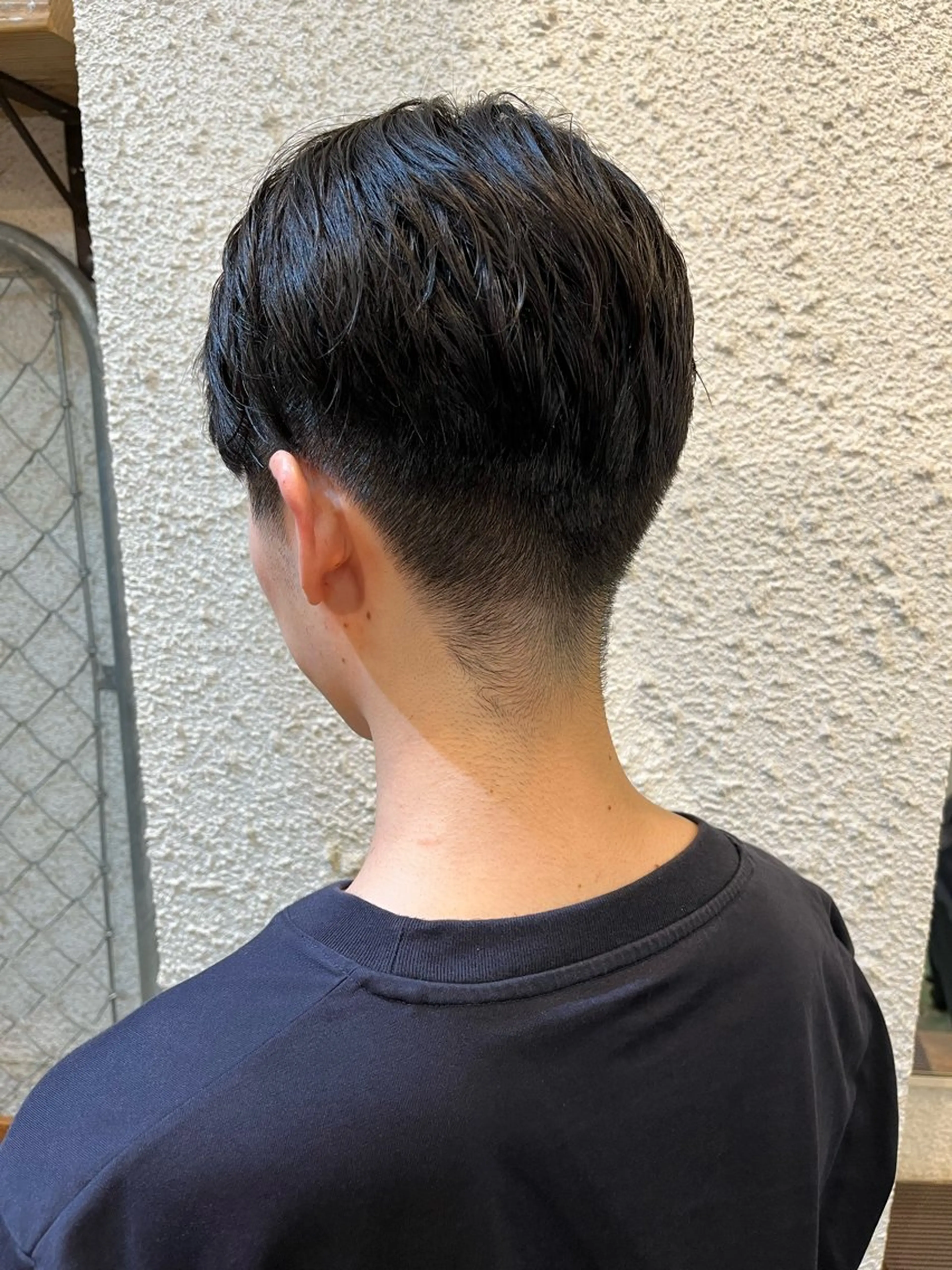 メンズ 傷ませないカラー・ ボブ・リクト💥のヘアスタイル