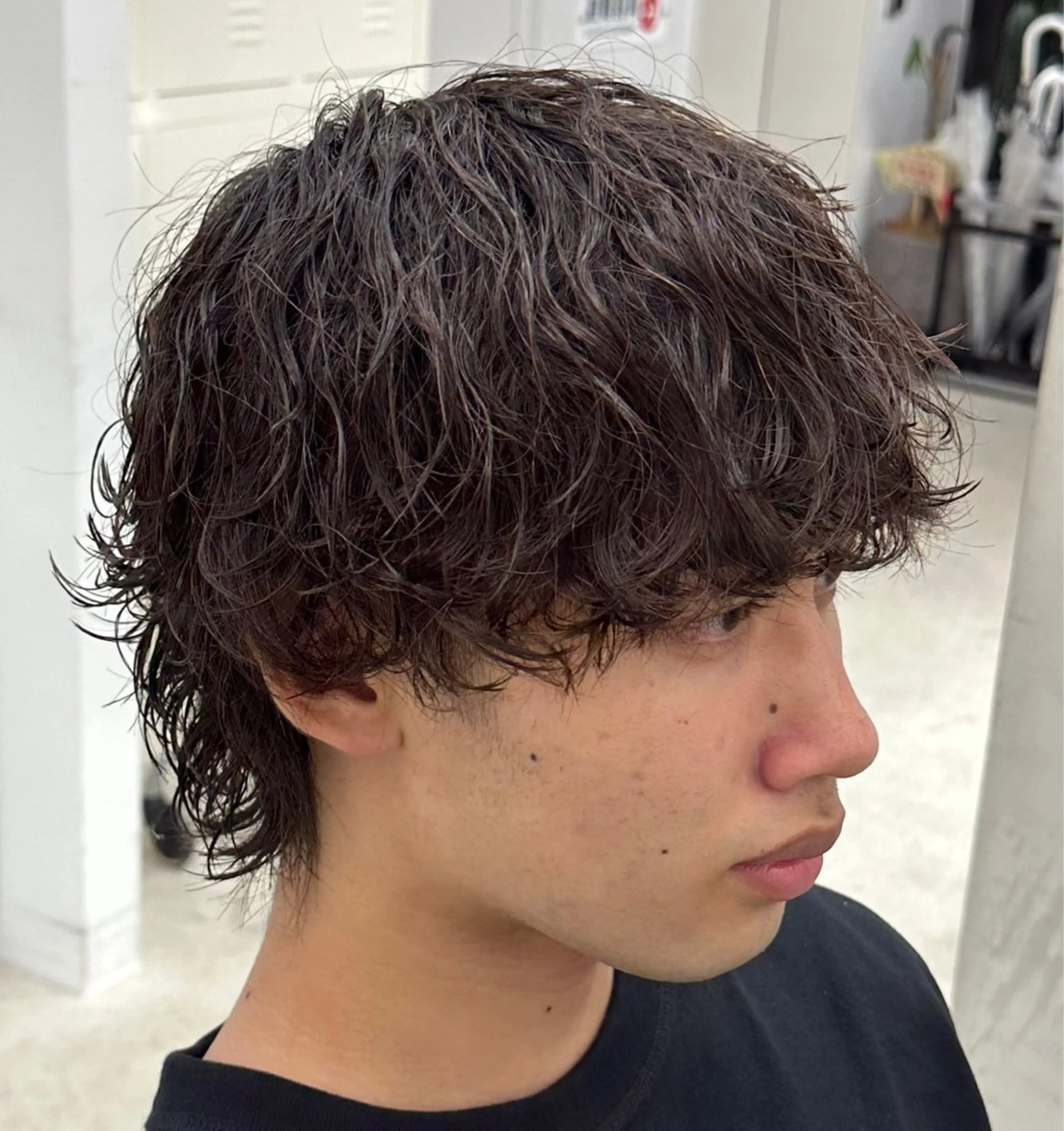 ショート パーマ メンズ fifth  SAKAE所属・山本千太 ✨メンズパーマ✨のヘアスタイル