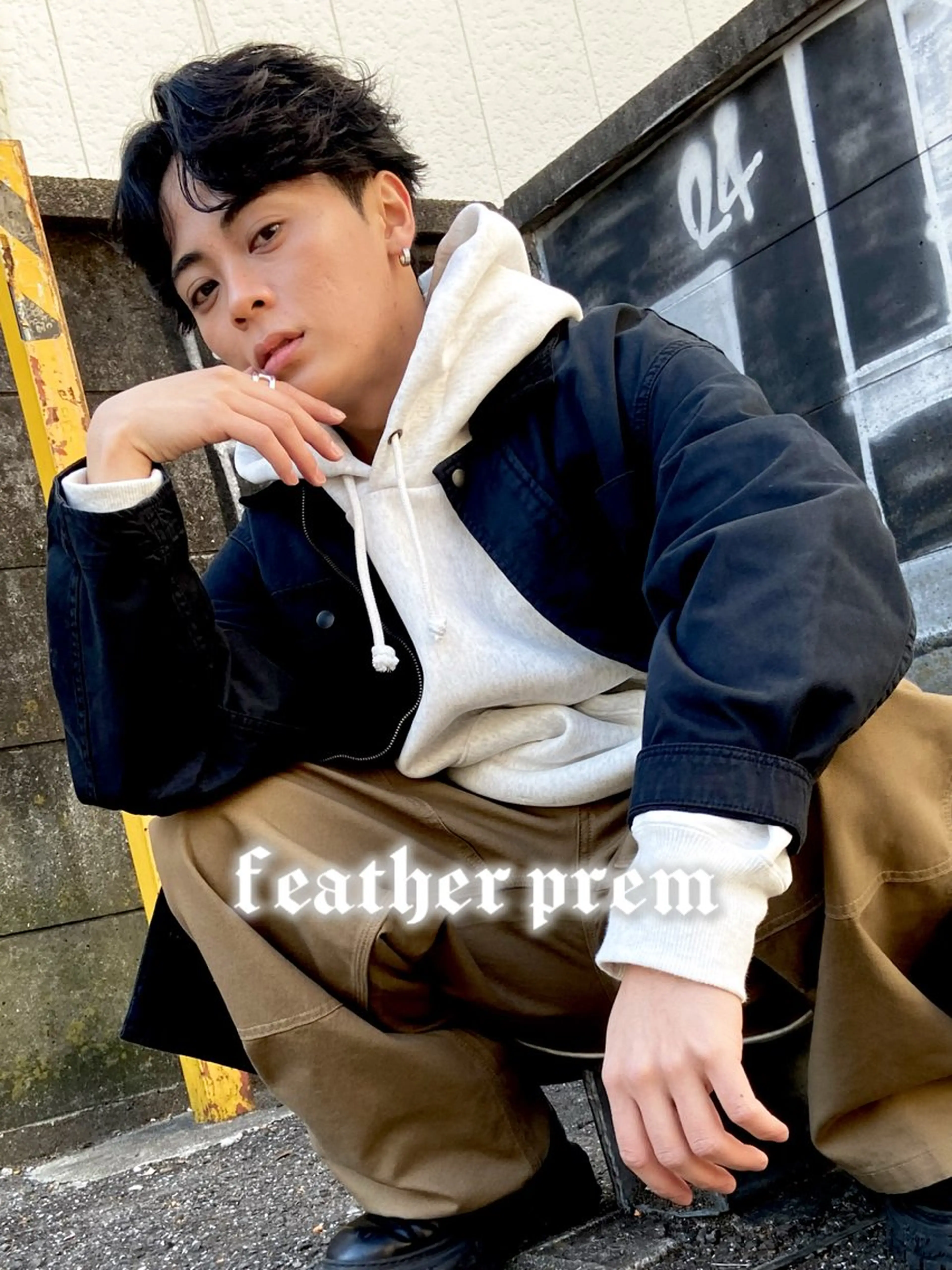 ⚡️✂︎men'sカット＋フェザーパーマ✂︎⚡️の写真