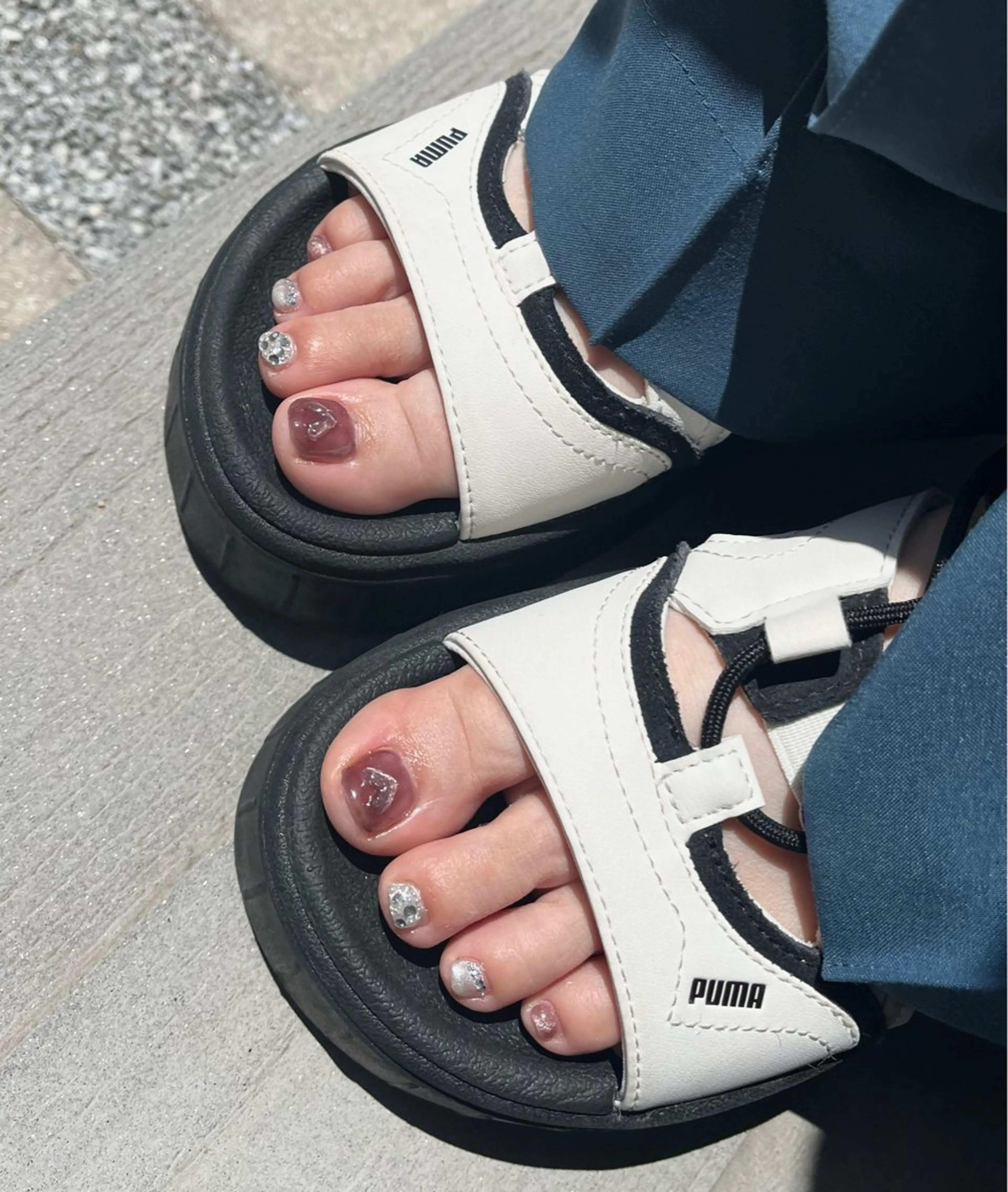 ネイル フットネイル MIYU .のネイルデザイン
