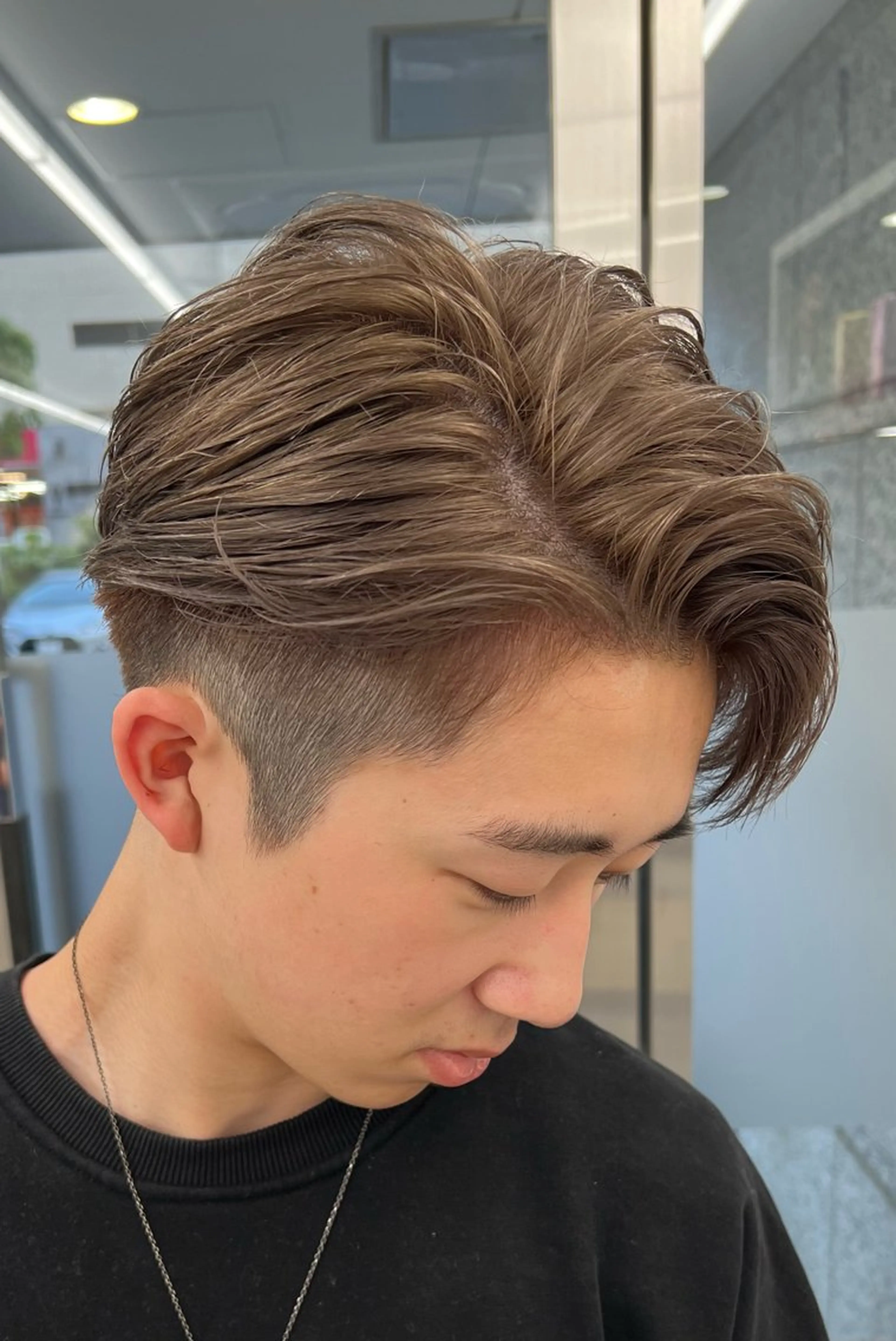 カラー メンズ カット レイヤーカット/髪質 改善/メンズカットのヘアスタイル